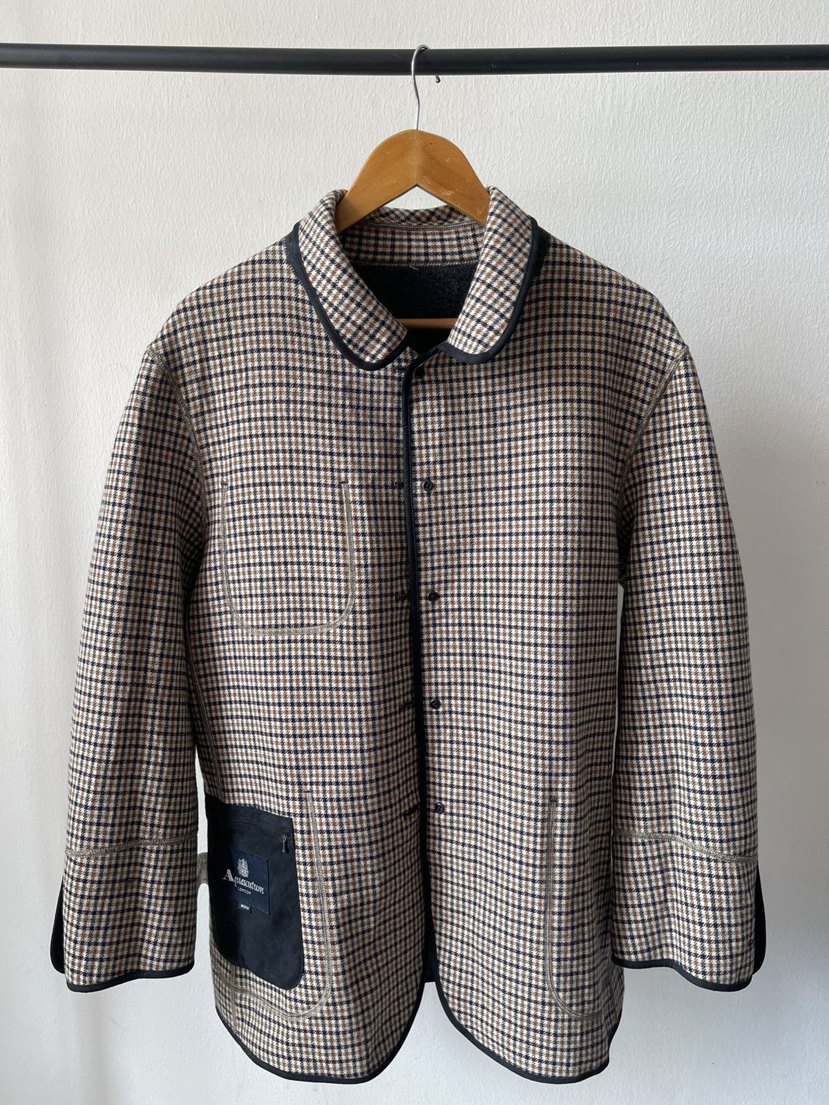 Aquascutum Aquascutum London Wool Chore Jacket #98 Size US L / EU 52-54 / 3 - 9 Thumbnail