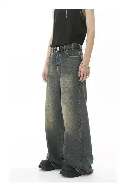 Japanese Brand Men Vintage Distressed Jean Size US 32 / EU 48 - 3 Thumbnail