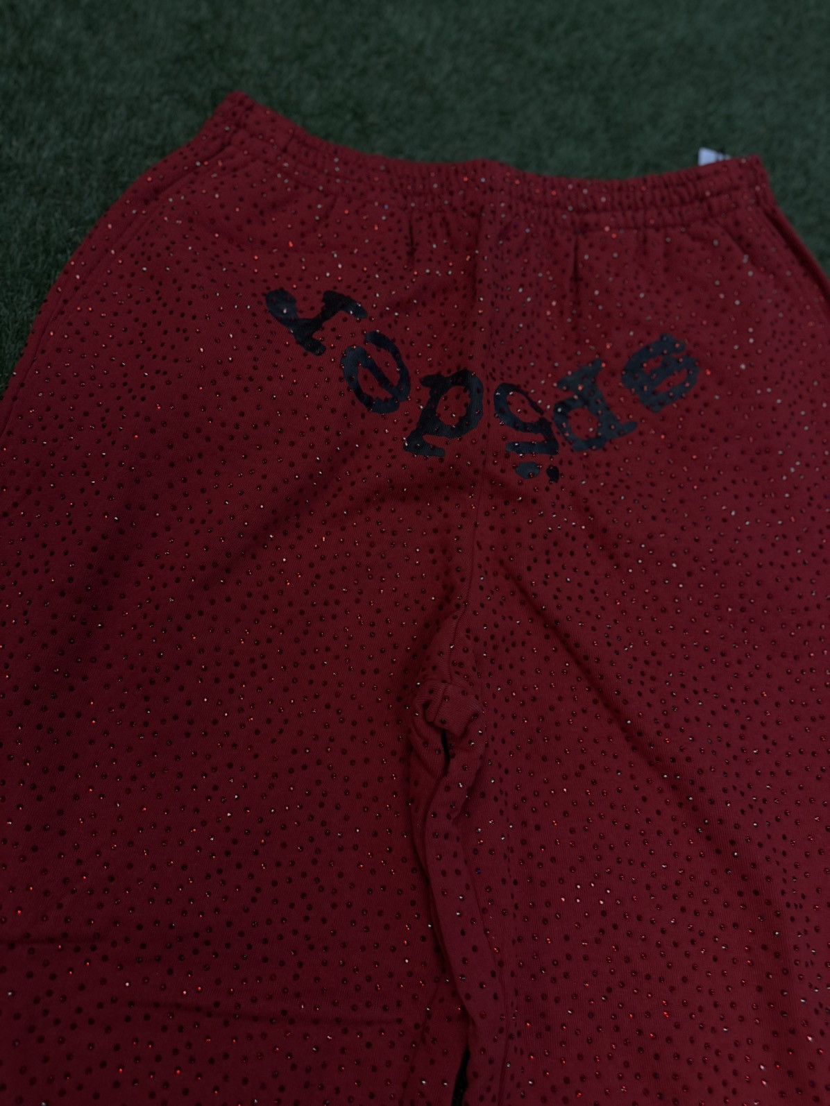 Sp5der Sp5der Worldwide Crystal VVS Stone Sweatpants L (NEW) Size US 32 / EU 48 - 6 Thumbnail