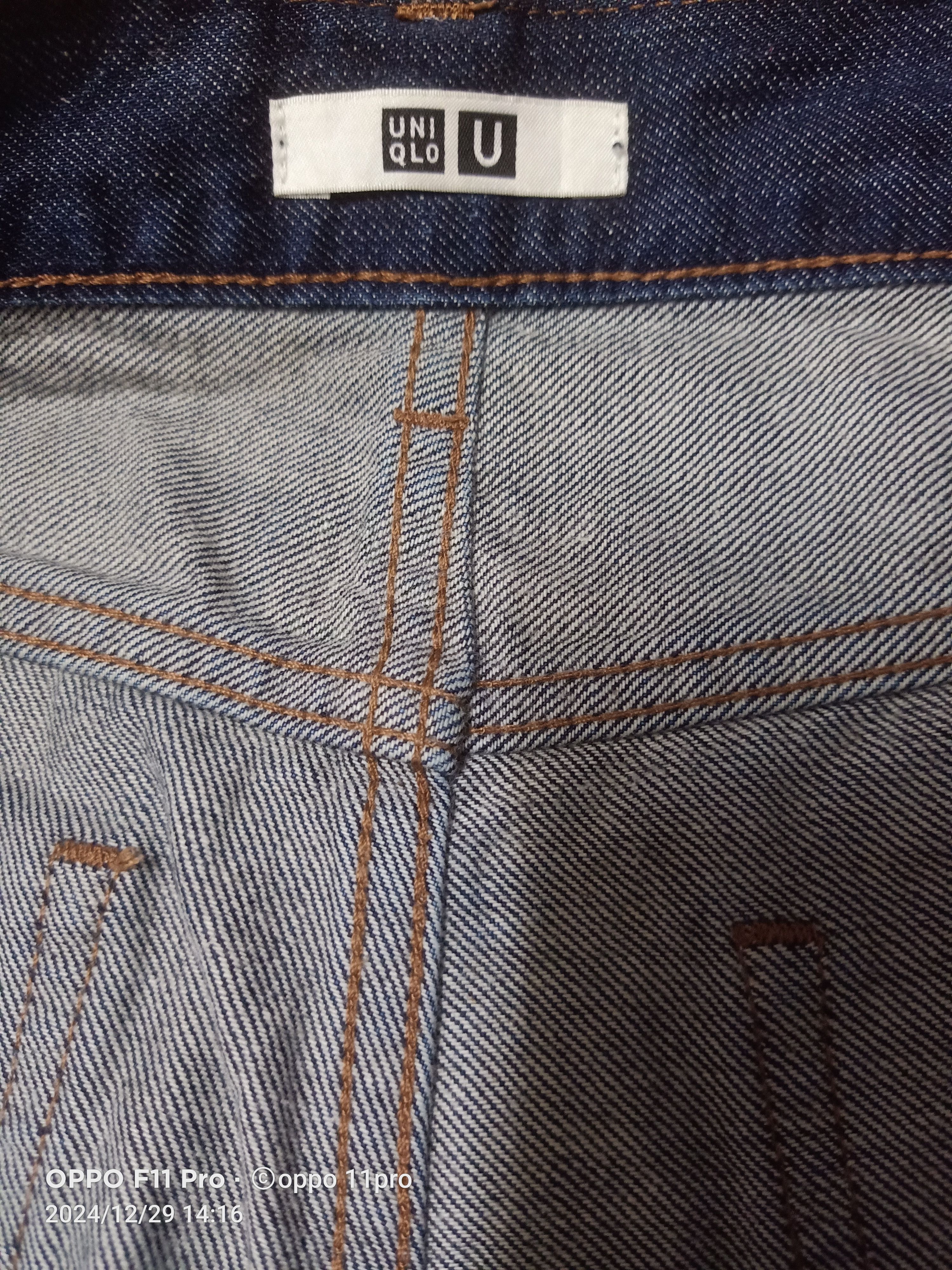 If Six Was Nine × Japanese Brand × Uniqlo Uniqlo Loose Denim Non Selvedge Size US 32 / EU 48 - 5 Thumbnail