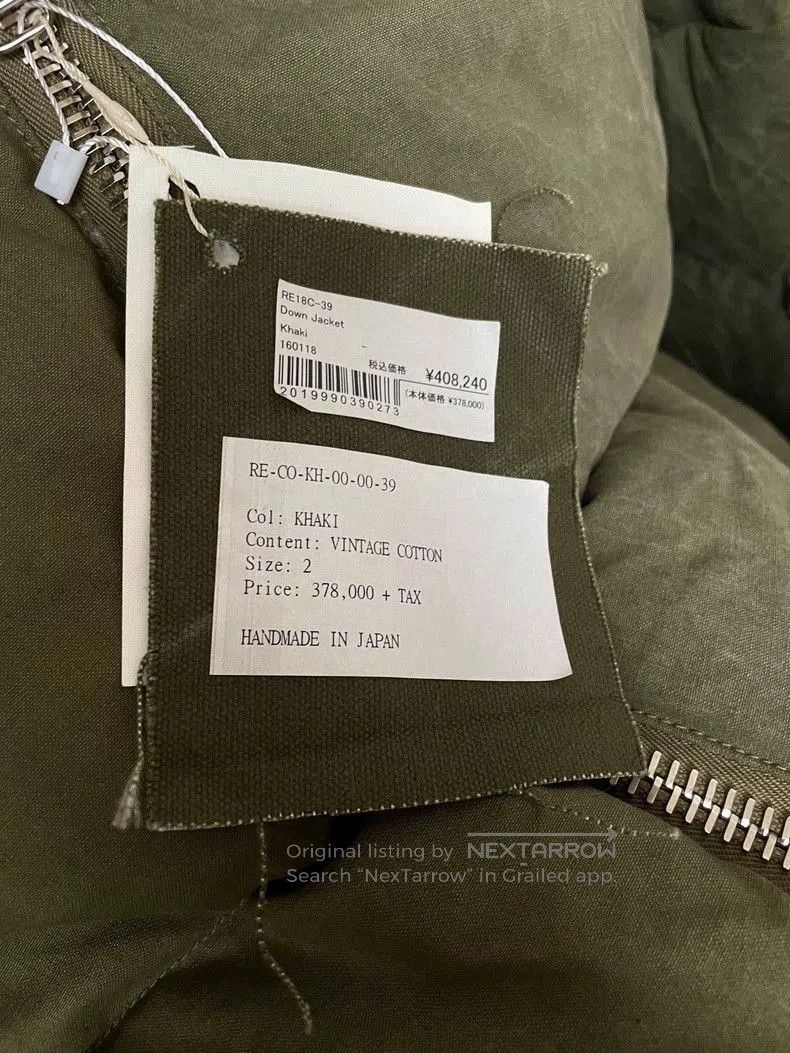 READYMADE Readymade x The North Face TNF Down Jacket. Size US L / EU 52-54 / 3 - 4 Thumbnail