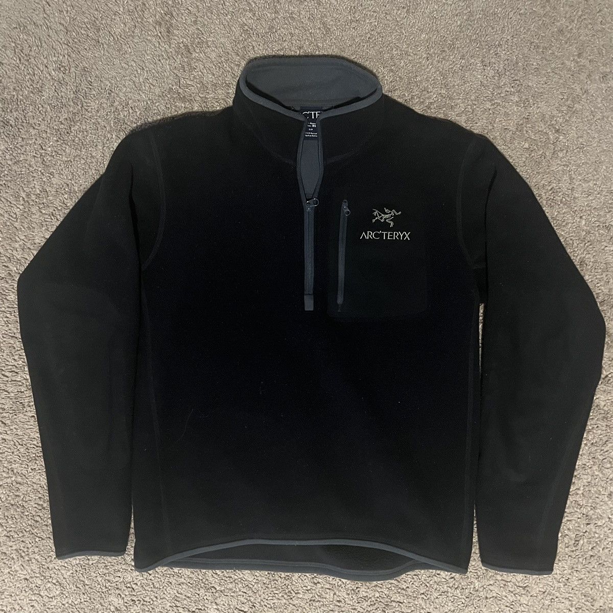 Image of Arcteryx Vintage Arc’Teryx Fleece in Black, Men's (Size Small)