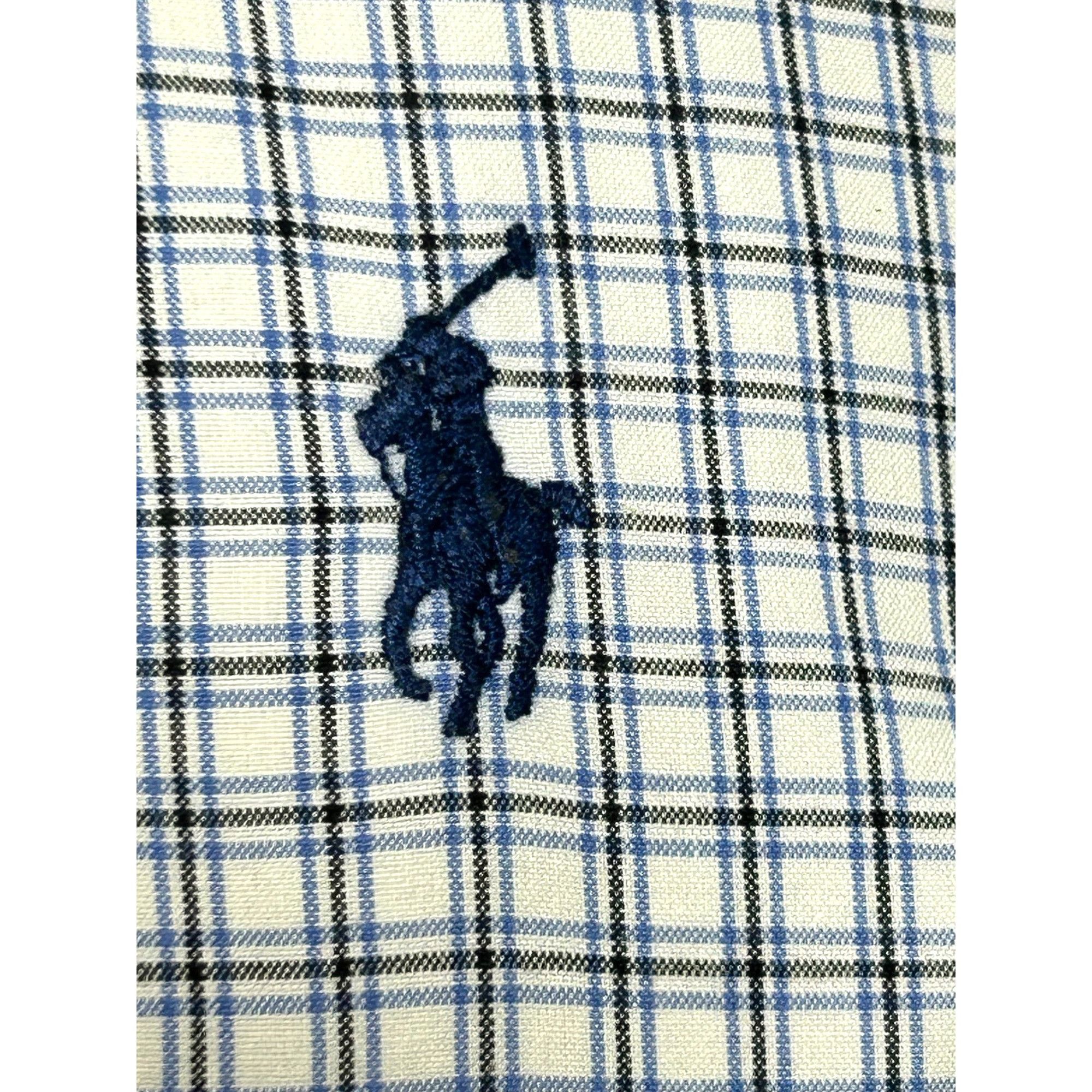 Ralph Lauren Ralph Lauren Men’s Button Down Shirt L Short Sleeve Plaid Wh Size US L / EU 52-54 / 3 - 5 Thumbnail