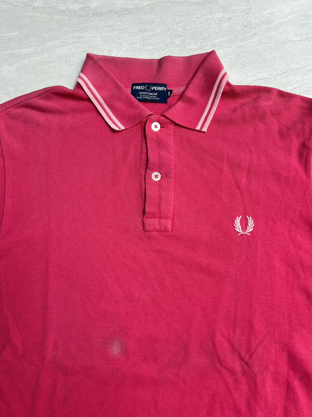 Fred Perry FRED PERRY Pink T-shirt Size US S / EU 44-46 / 1 - 3 Thumbnail