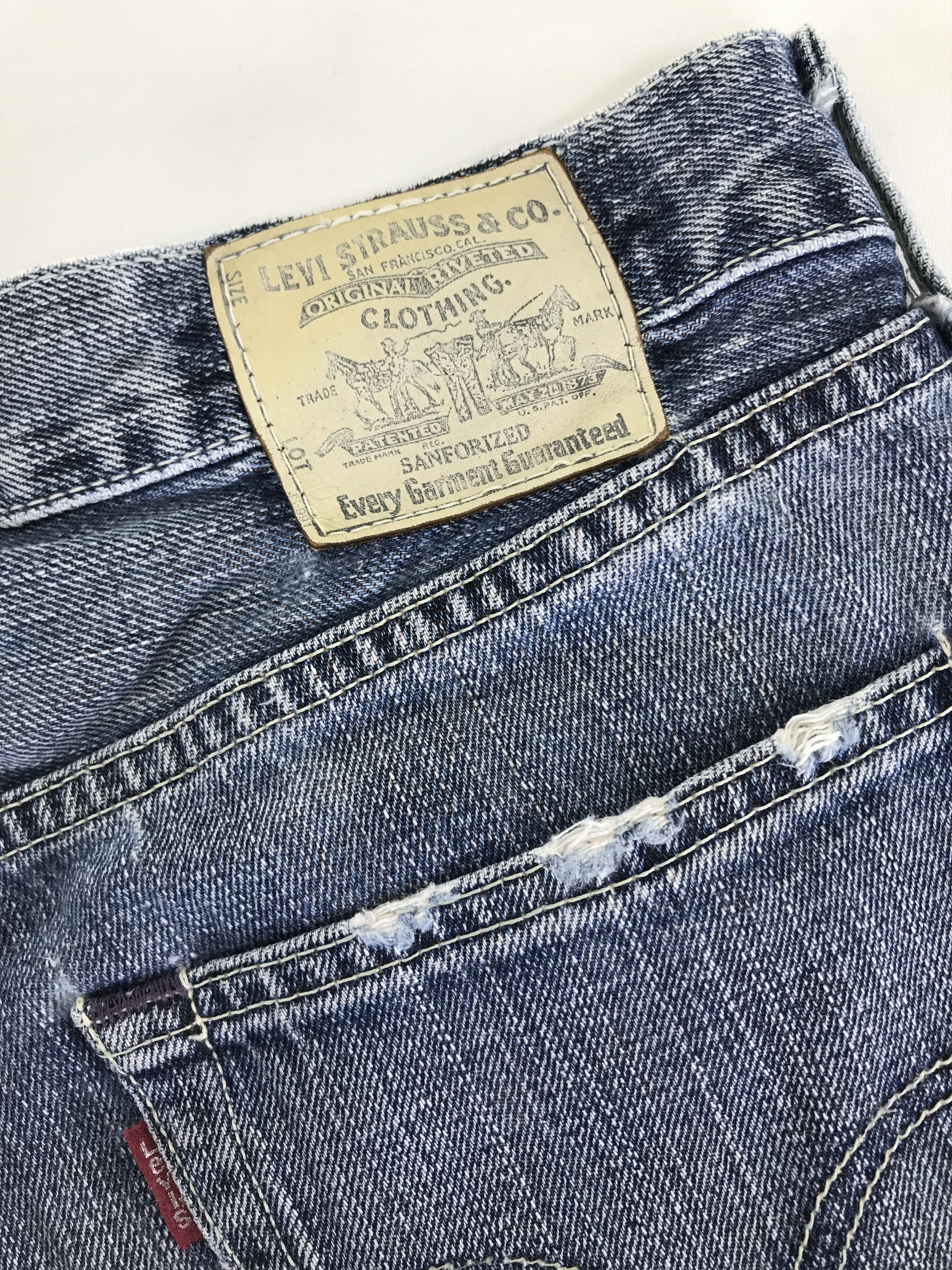 Levi's Vintage Levi's 503 Faded Blue Jeans Distressed Denim Size US 30 / EU 46 - 13 Thumbnail