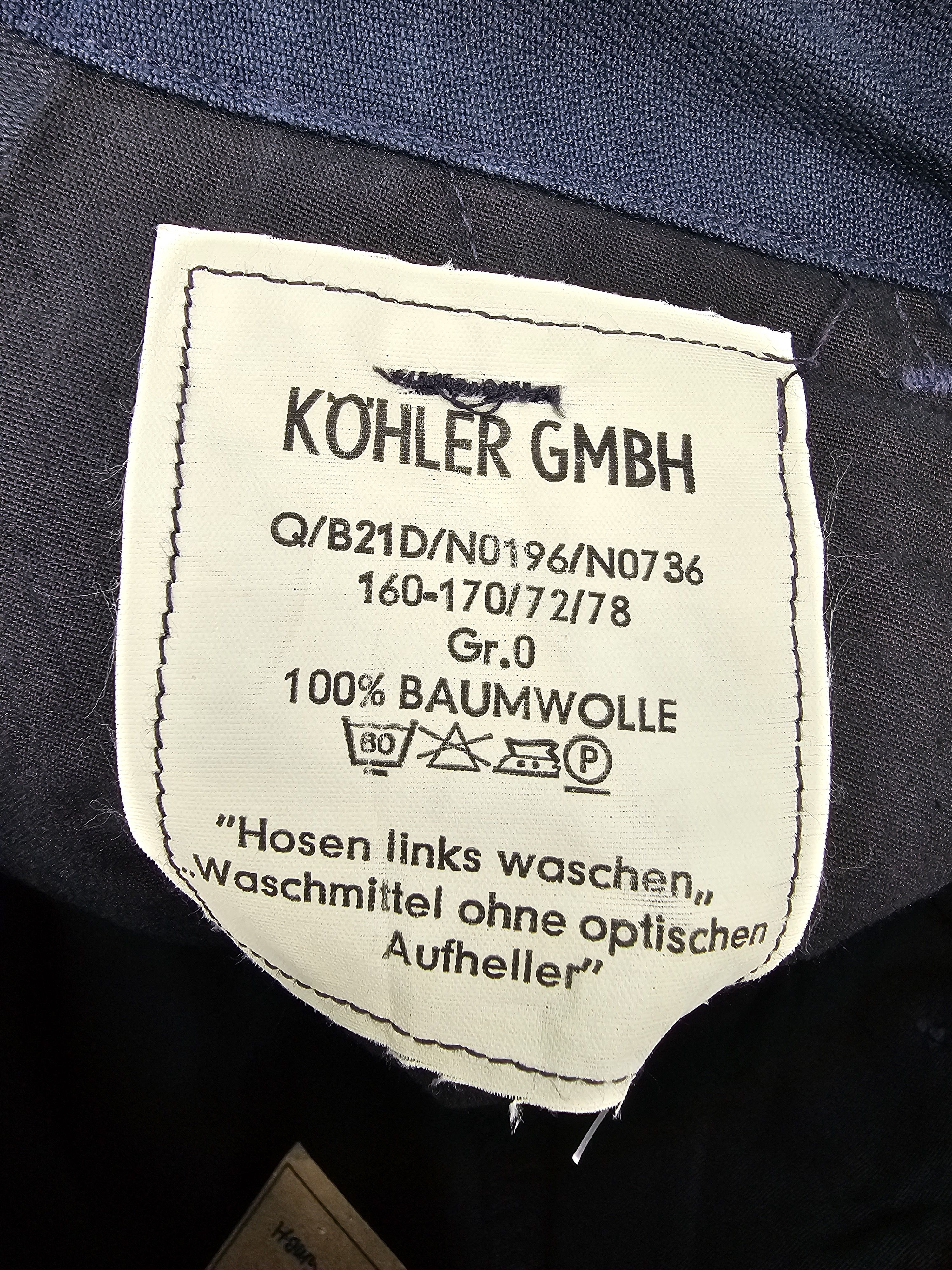 GmbH Vintage KOHLER GMBH Tactical Cargo Military Pants JB0298 Size US 28 / EU 44 - 13 Thumbnail