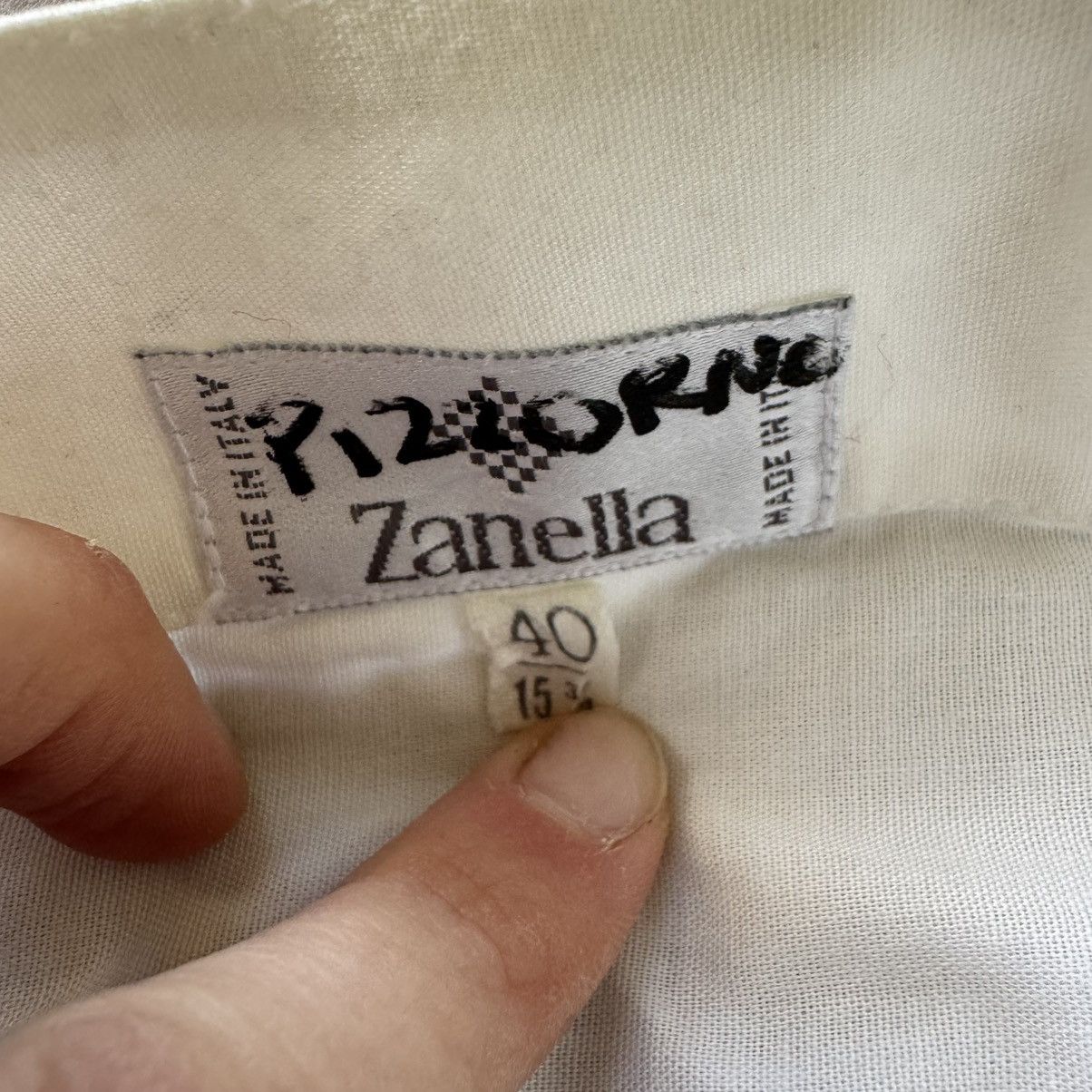 Zanella Vintage Zanella French Cuff Wing Tip Tuxedo Dress Shirt Size 40R - 8 Thumbnail