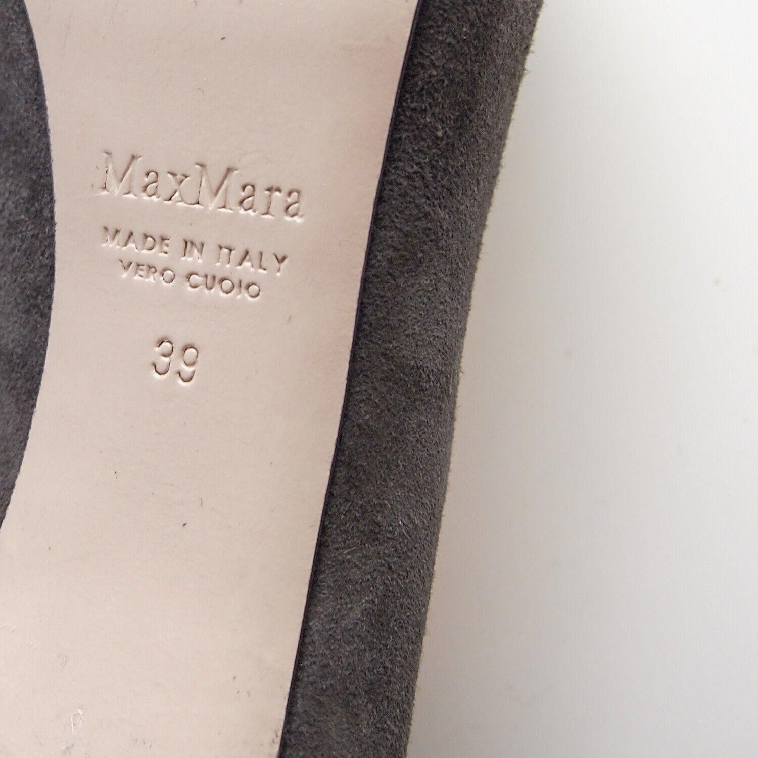 Max Mara Max Mara Open Toe Sandals Brown Suede Womens US 9 EU 39 Size US 9 / IT 39 - 7 Thumbnail