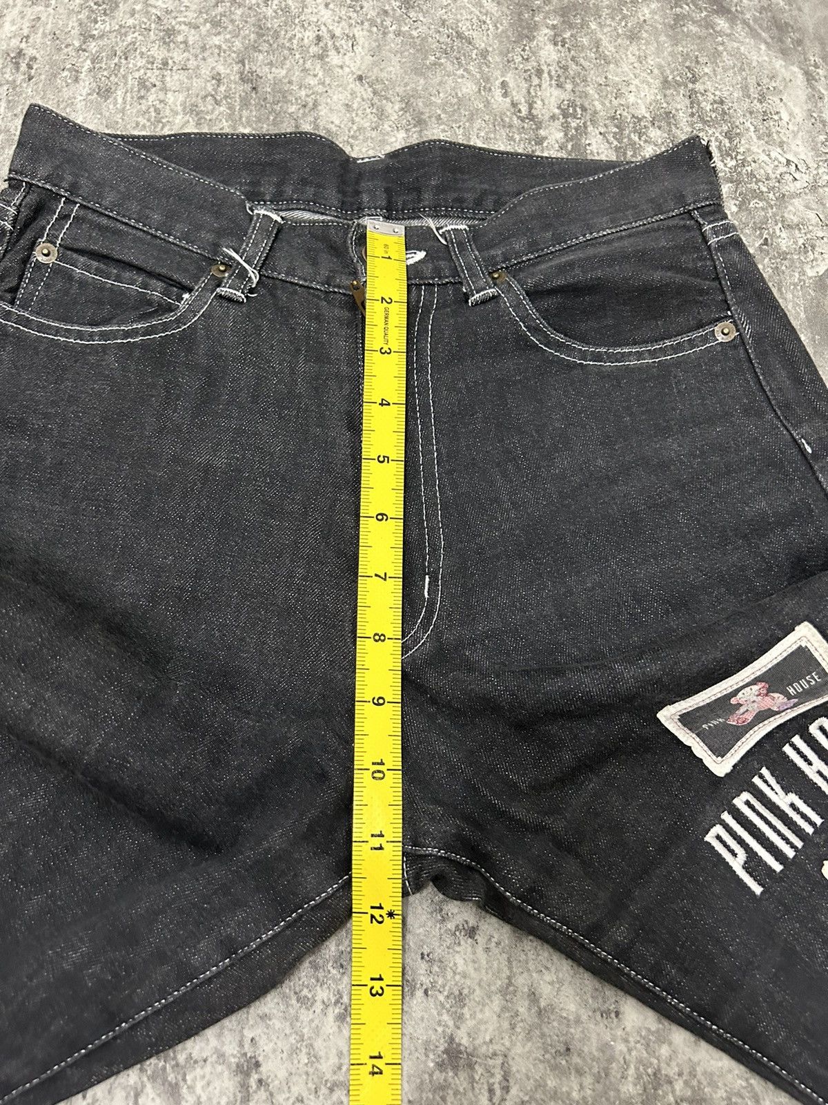 Japanese Brand × Karl Helmut × Pink House Pink House Bear Photo jeans Size US 27 - 18 Thumbnail
