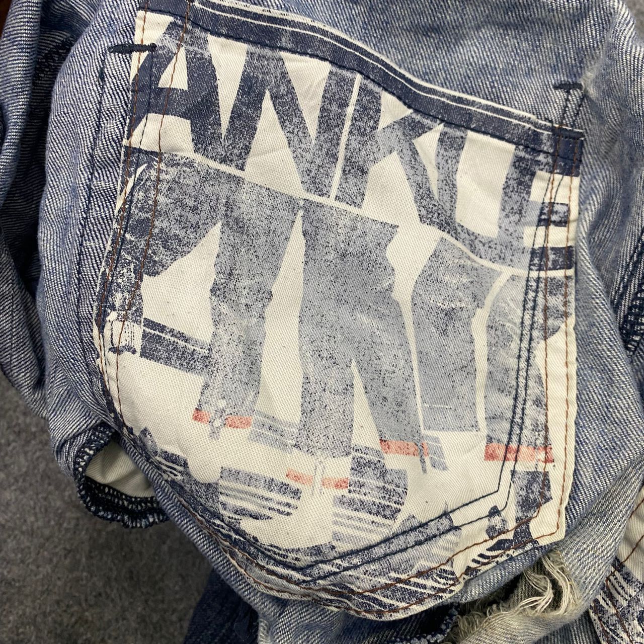 Marithe + Francois Girbaud 💥Best Offer💥 Marithe Francois Girbaud Distressed Denim Size US 35 - 21 Thumbnail