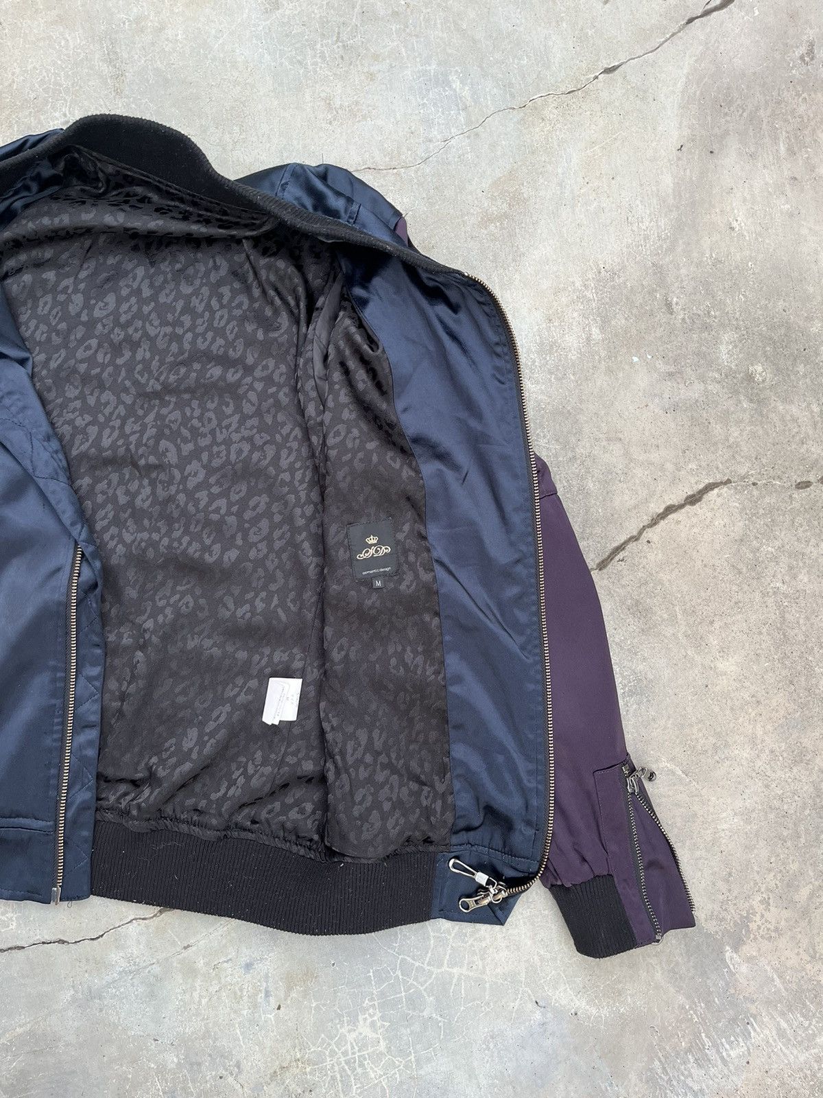 Japanese Brand × semanticdesign Semantic Design Skull Bomber Jacket Size US M / EU 48-50 / 2 - 5 Thumbnail