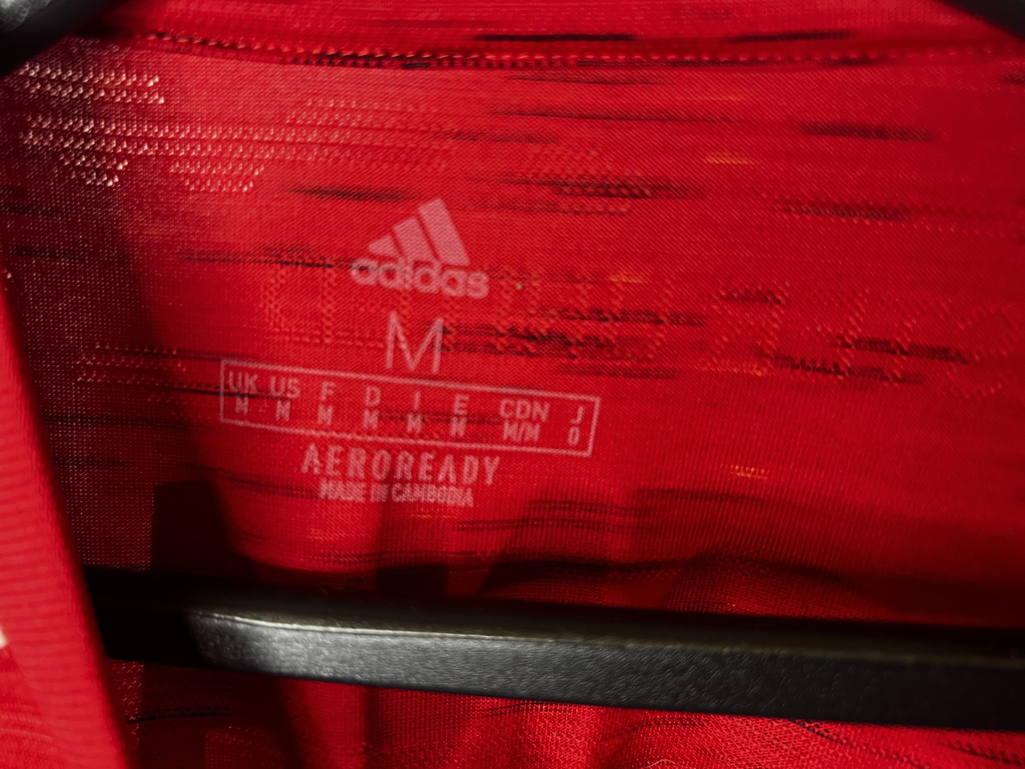 Adidas MANCHESTER UNITED 2020-21 HOME FOOTBALL SHIRT SOCCER JERSEY Size US M / EU 48-50 / 2 - 8 Thumbnail