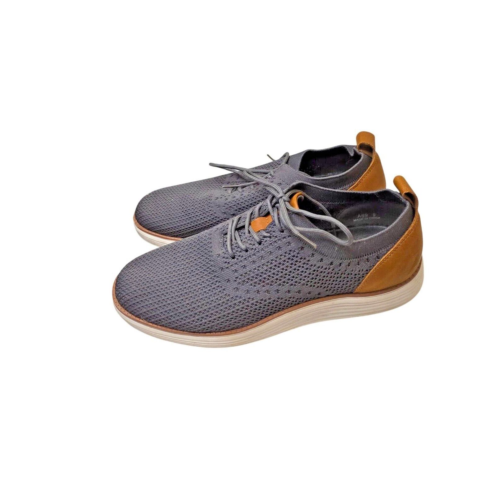 & Other Stories Athlefit Mens Casual Knit Sneakers Size 9 Gray & Brown Shoes Size US 9 / EU 42 - 1 Thumbnail