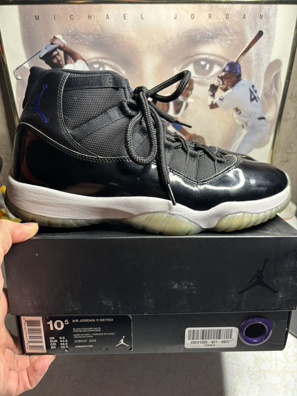 Jordan Brand Jordan Retro 11 ‘space jam’ Size US 10.5 / EU 43-44 - 1 Thumbnail