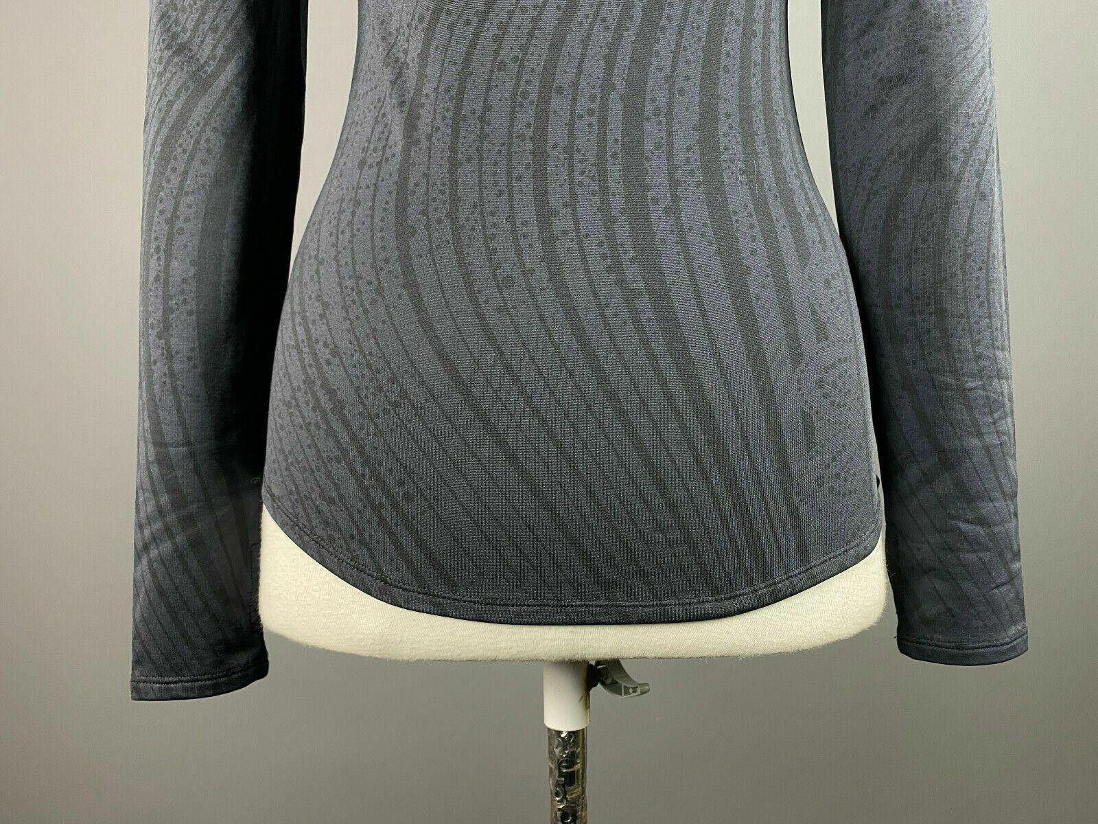 Desigual Desigual Black Floral 1/4 Zip Pullover Thermo Top Size S Size S / US 4 / IT 40 - 8 Thumbnail