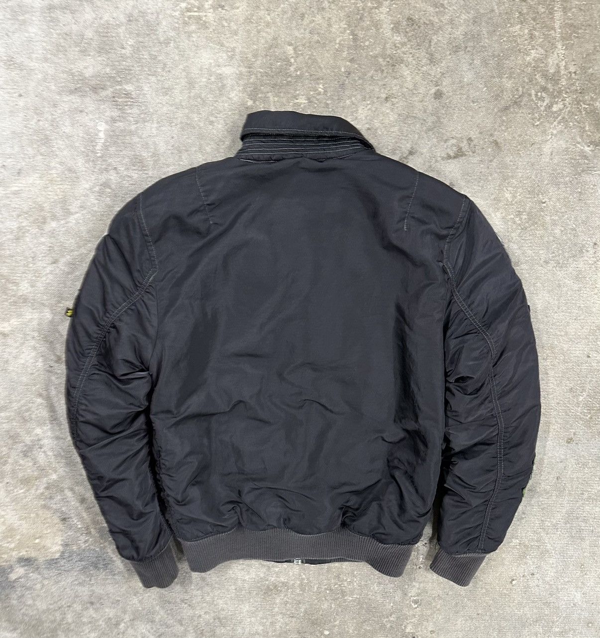Alpha Industries Crazy Y2K Alpha Industries Patches Bomber Zip Up Jacket Size US M / EU 48-50 / 2 - 2 Thumbnail
