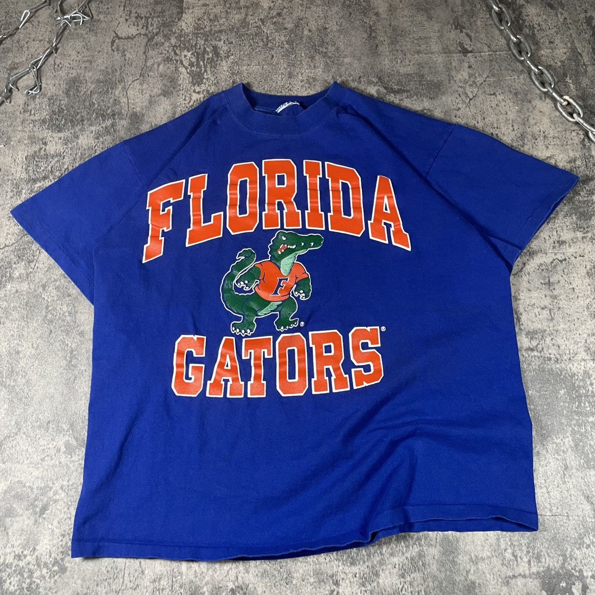 NCAA Vintage 90s Florida Gators Tshirt Size US L / EU 52-54 / 3 - 1 Thumbnail