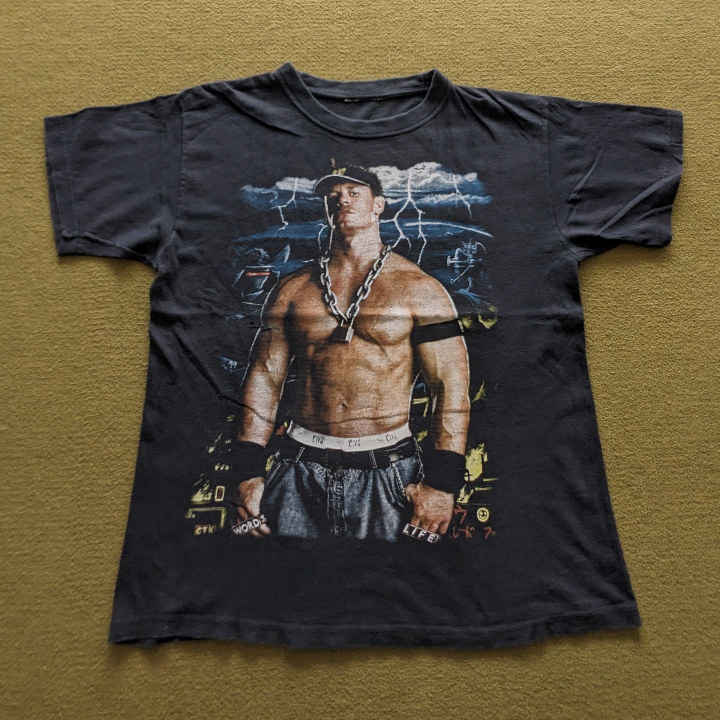 Vintage Vintage JOHN CENA WWE Wrestling T-shirt Size US M / EU 48-50 / 2 - 1 Thumbnail