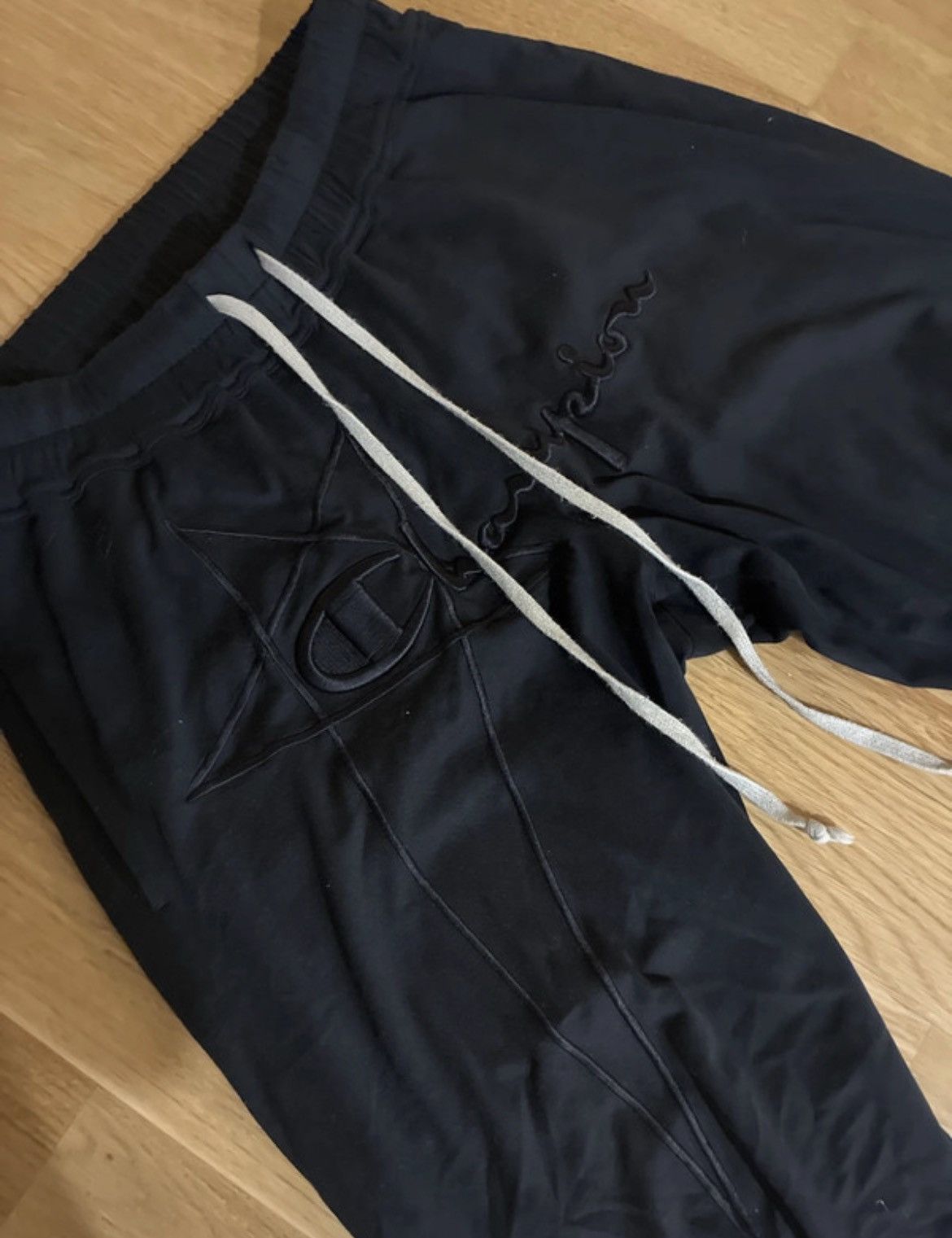 Champion × Rick Owens Rick Owens Champion sweats Size US 28 / EU 44 - 1 Thumbnail