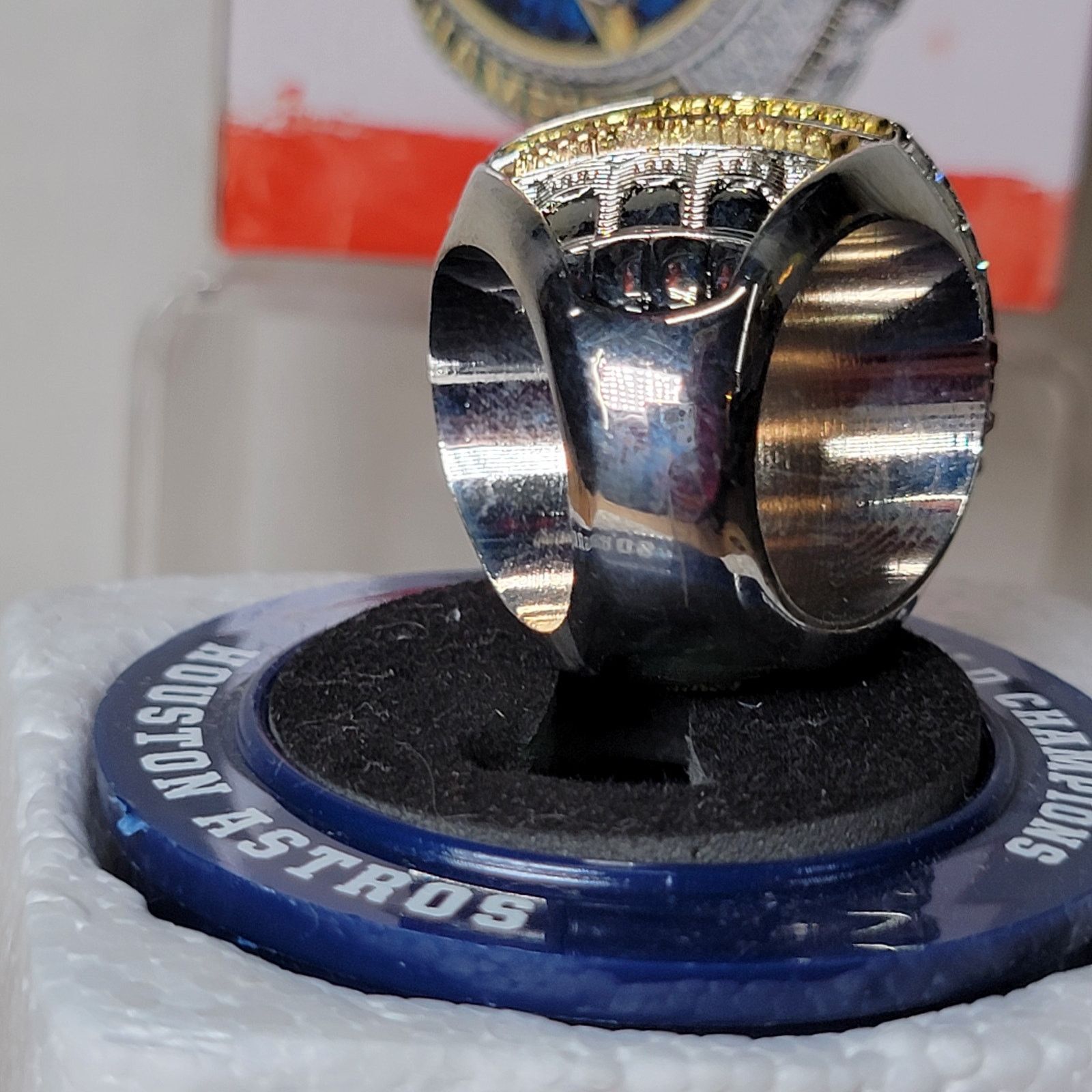 Other Houston Astros 2017 World Champs Replica Ring w/Box-Size 12 Size ONE SIZE - 7 Thumbnail