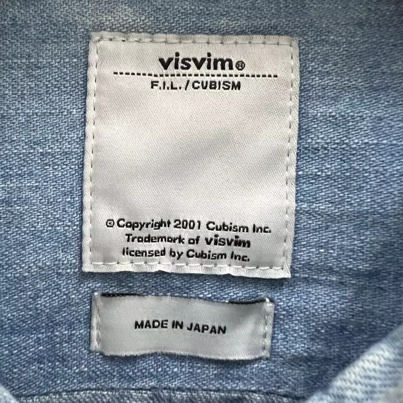 Visvim Visvim Denim Button-Up Shirt Size 1-2506 Size US S / EU 44-46 / 1 - 3 Thumbnail
