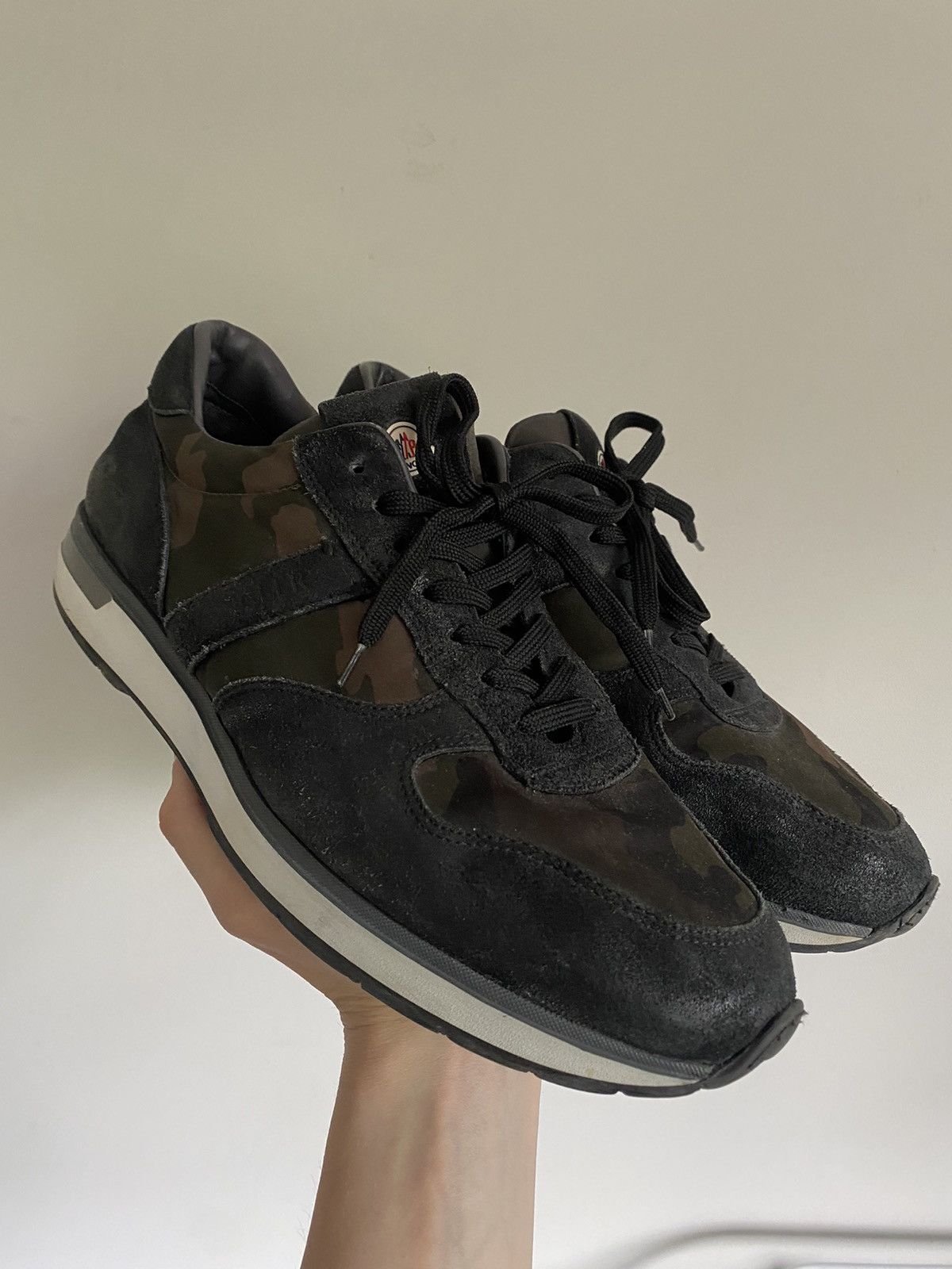 Moncler Moncler Camo Sneakers Grailed
