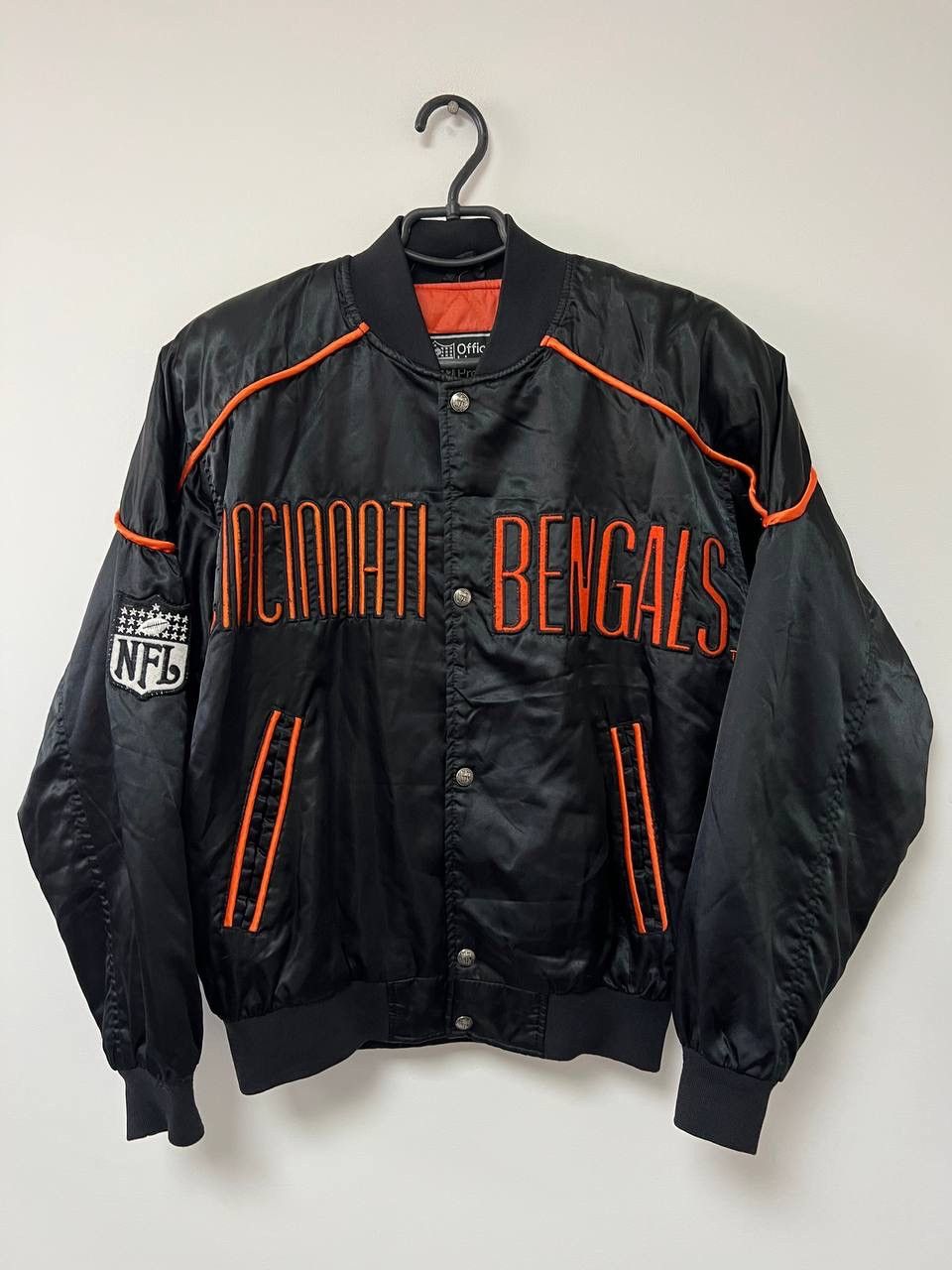 Other Vintage 90s Cincinnati Bengals Bomber Jacket Nfl Campri S/M Size US M / EU 48-50 / 2 - 16 Thumbnail