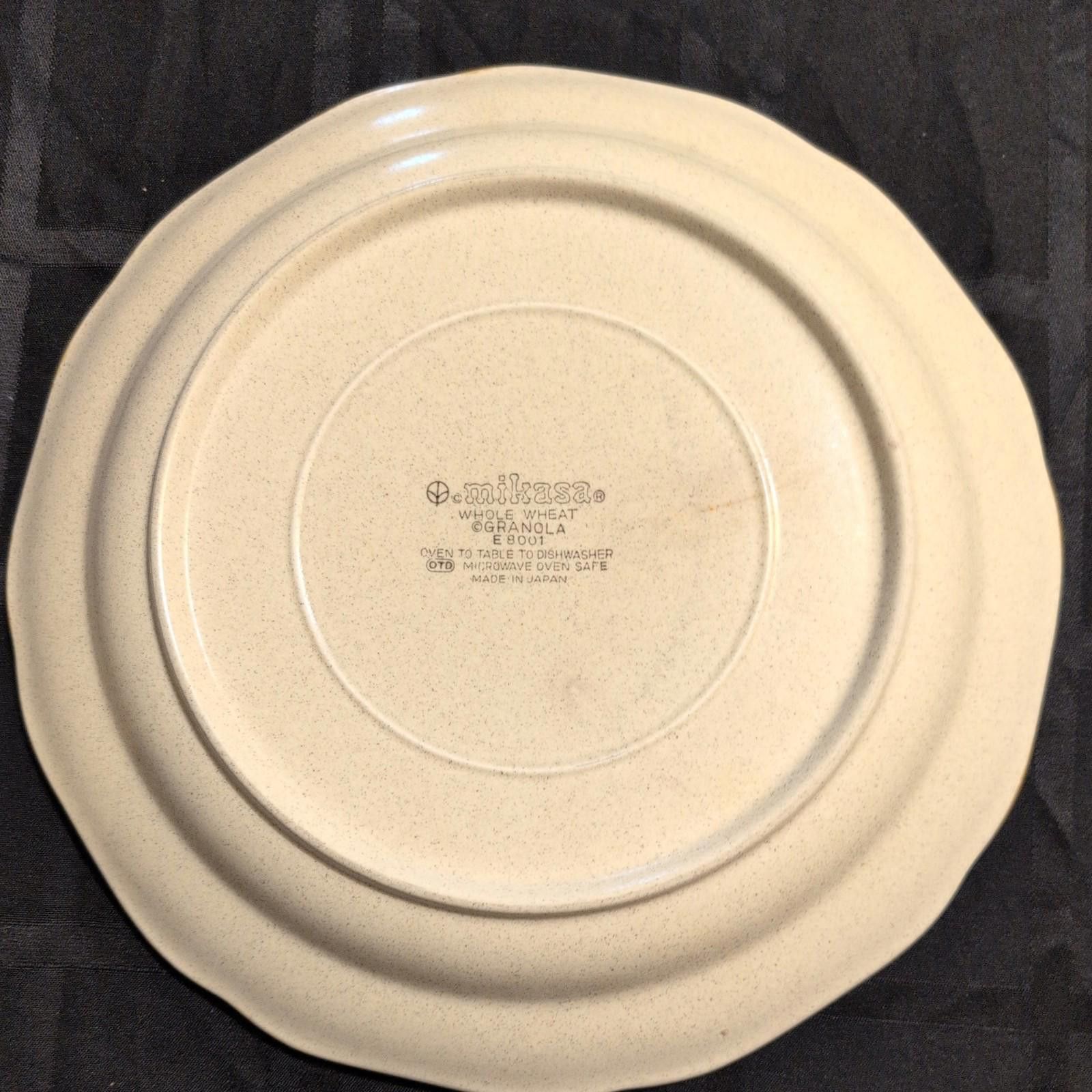 Other Vintage Mikasa Whole Wheat Granola E8001 Dinner Plate. Size ONE SIZE - 5 Thumbnail