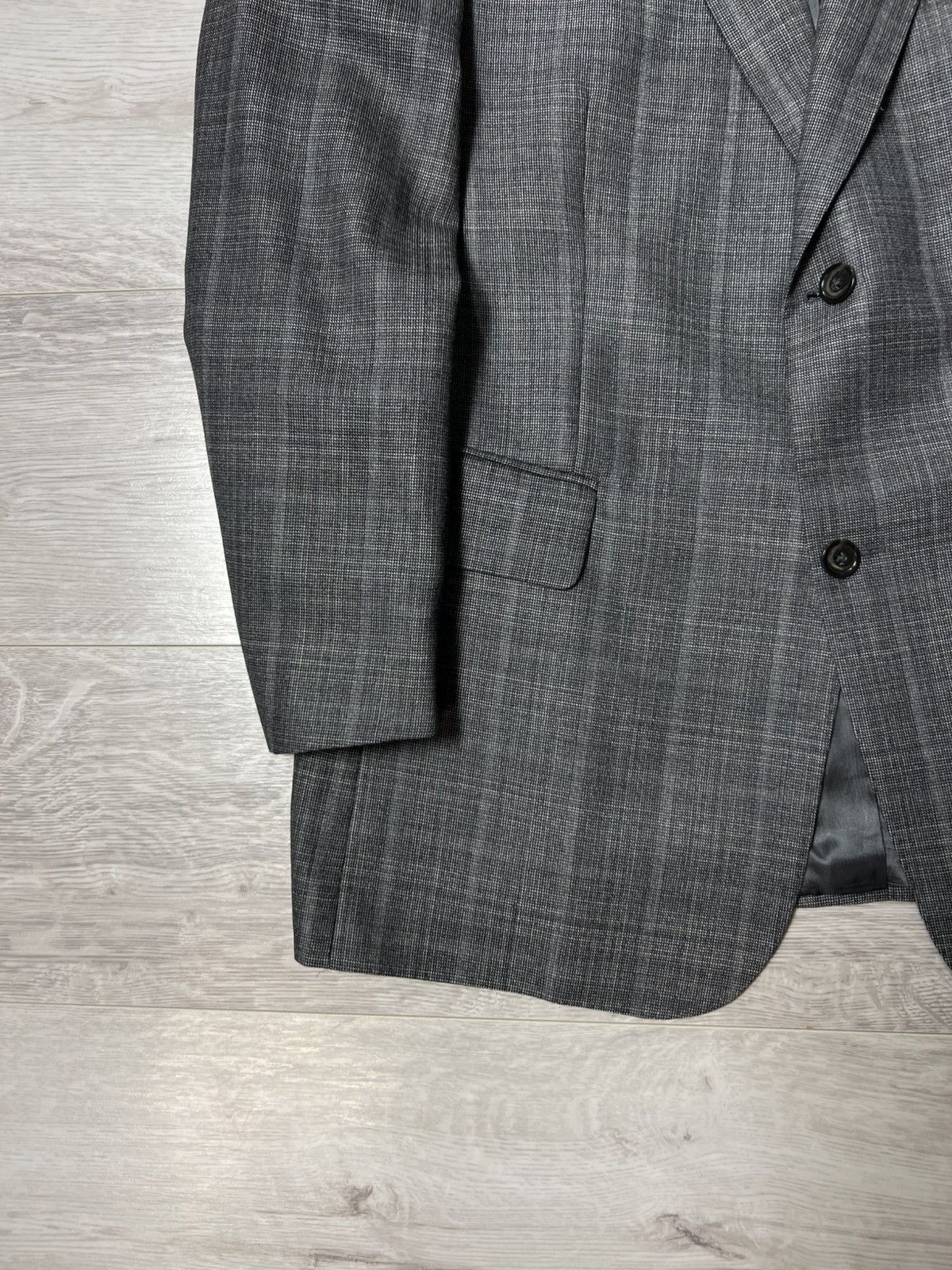 Burberry Burberry London K-Knopf Wool & Silk Blazer Jacket Size 50 Size 40R - 8 Thumbnail