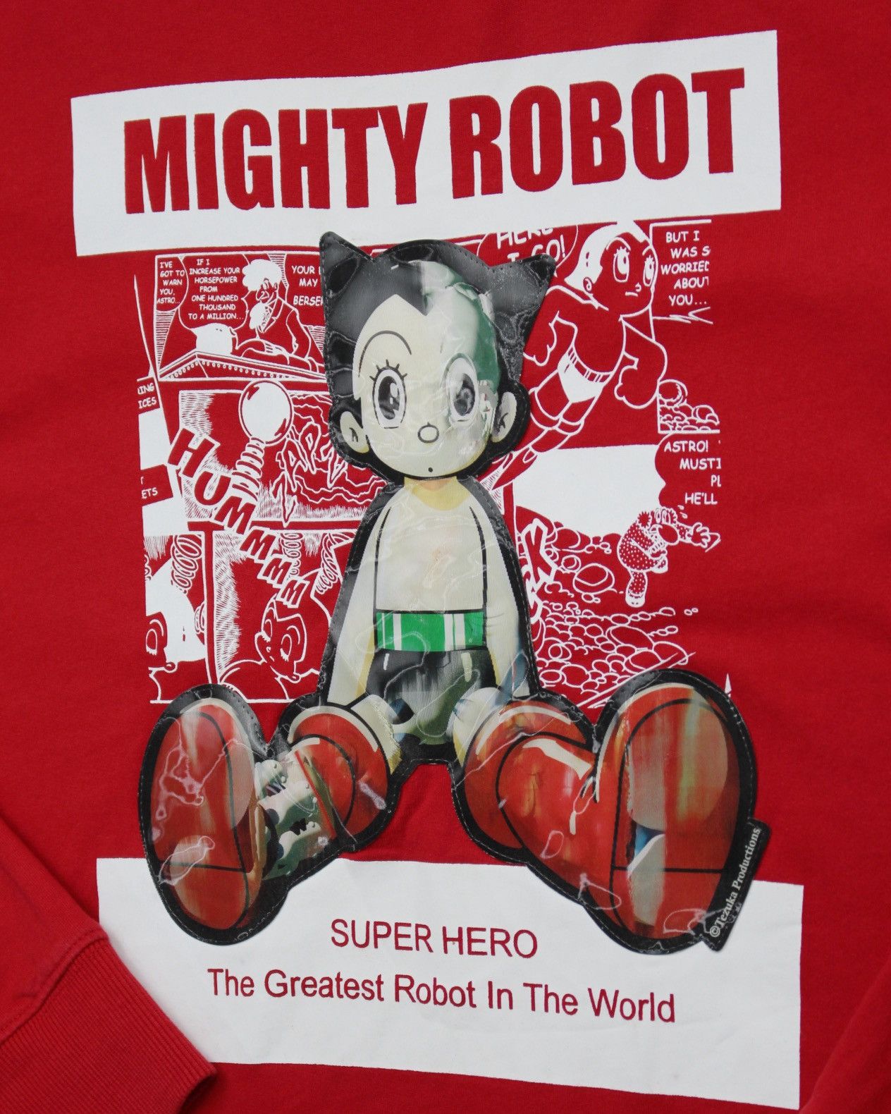 Anime SS2003 MIGHTY SEMI-TRANSPARENT 3D RUBBER APPLIQUE SWEATSHIRT Size US M / EU 48-50 / 2 - 8 Thumbnail
