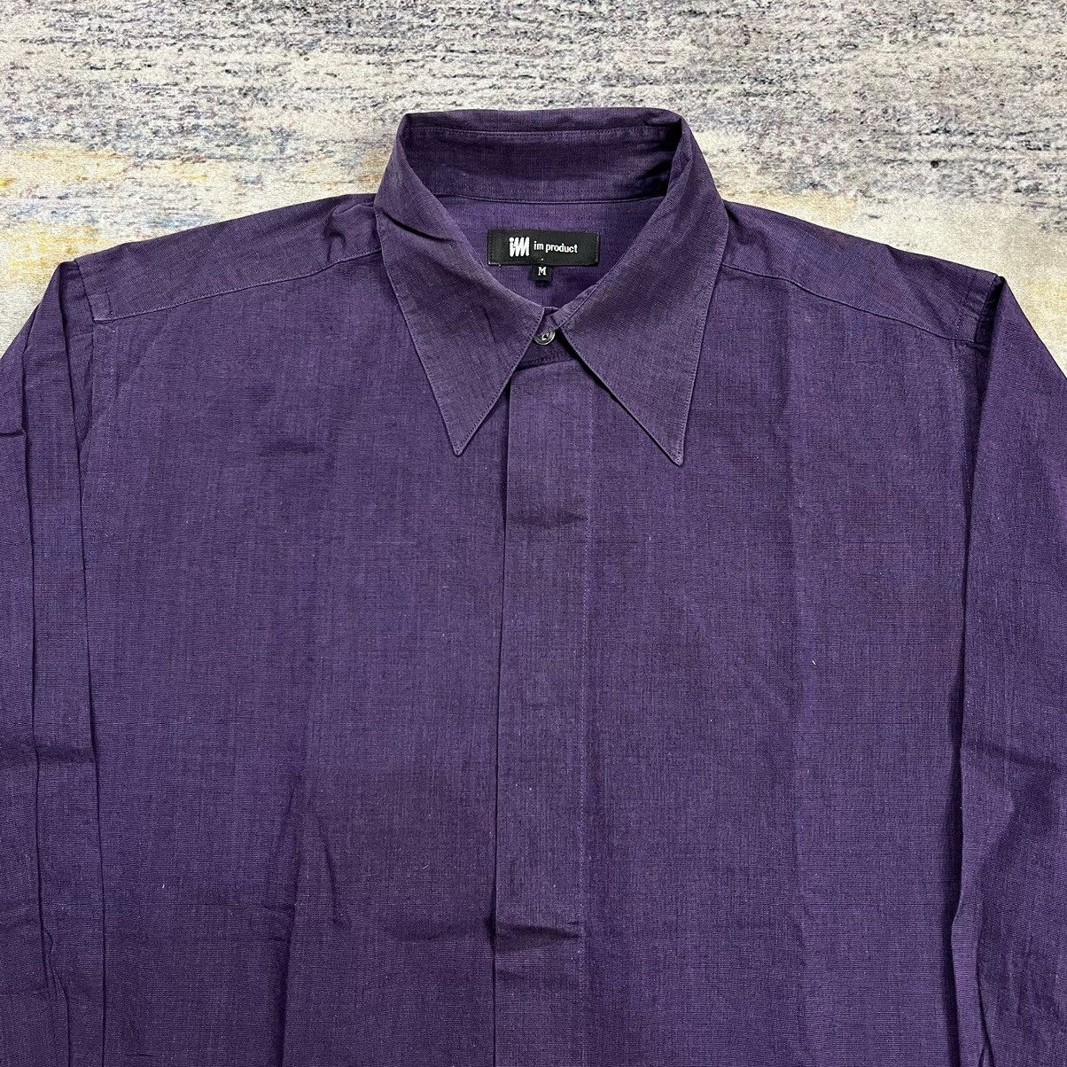 Issey Miyake Vintage Im Issey miyake purple long sleeve shirt Size US M / EU 48-50 / 2 - 4 Thumbnail