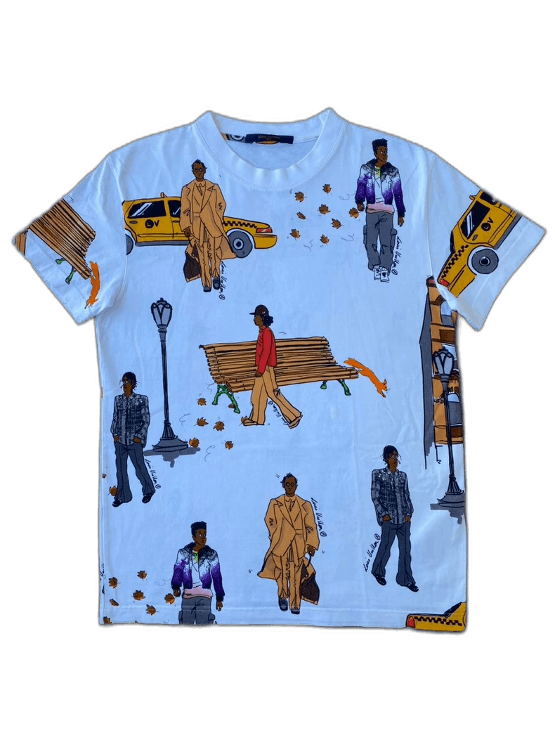 Louis Vuitton Short Sleeve Graphic TShirt-2506