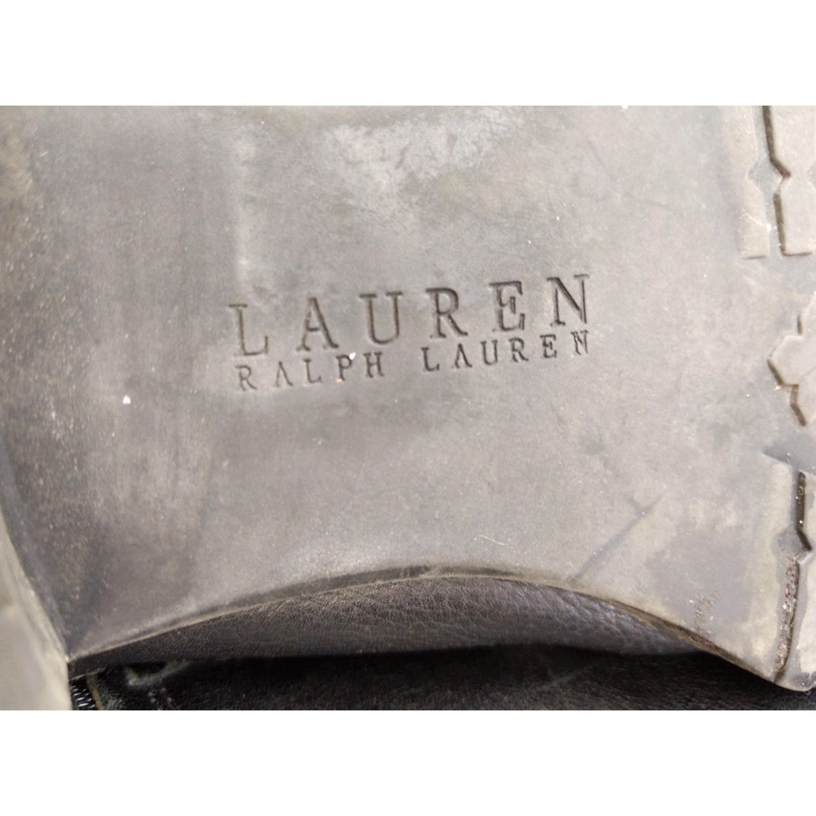 Ralph Lauren VINTAGE Lauren Ralph Lauren Boots Womens 8.5 Black Sonya Riding Harness 802143440 Size US 9 / IT 39 - 7 Thumbnail