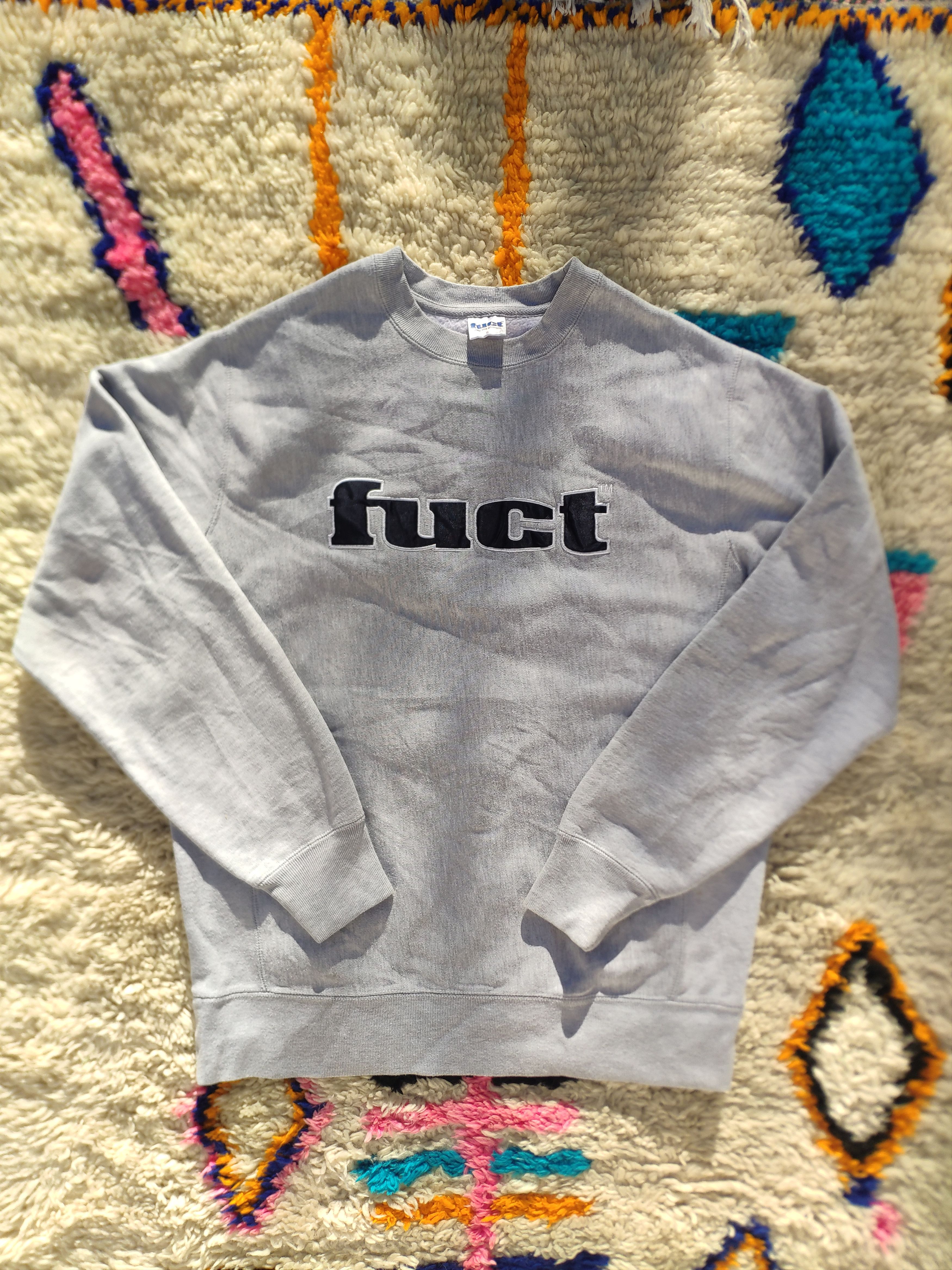 FUCT Fuct Crewneck logobox OG logo Size US S / EU 44-46 / 1 - 1 Thumbnail