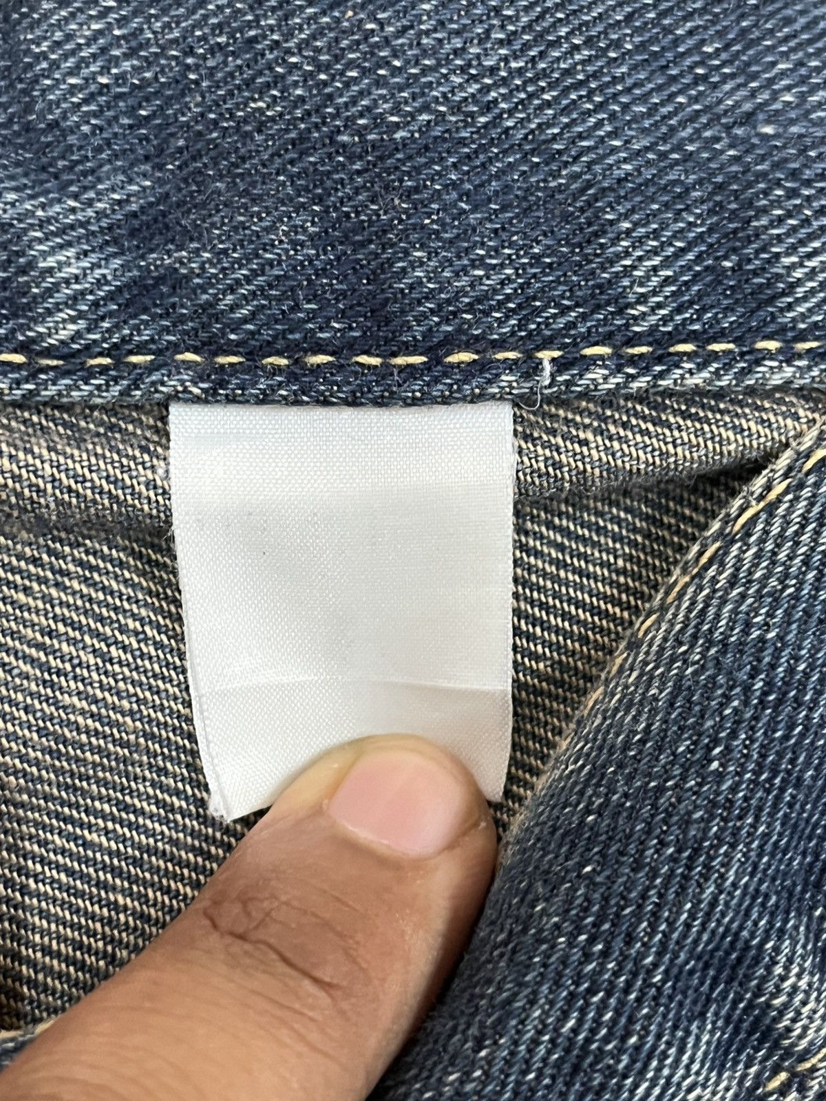 Le Grande Bleu (L.G.B.) Vintage Japanese Brand Mudwash Faded Denim Size US 30 / EU 46 - 9 Thumbnail