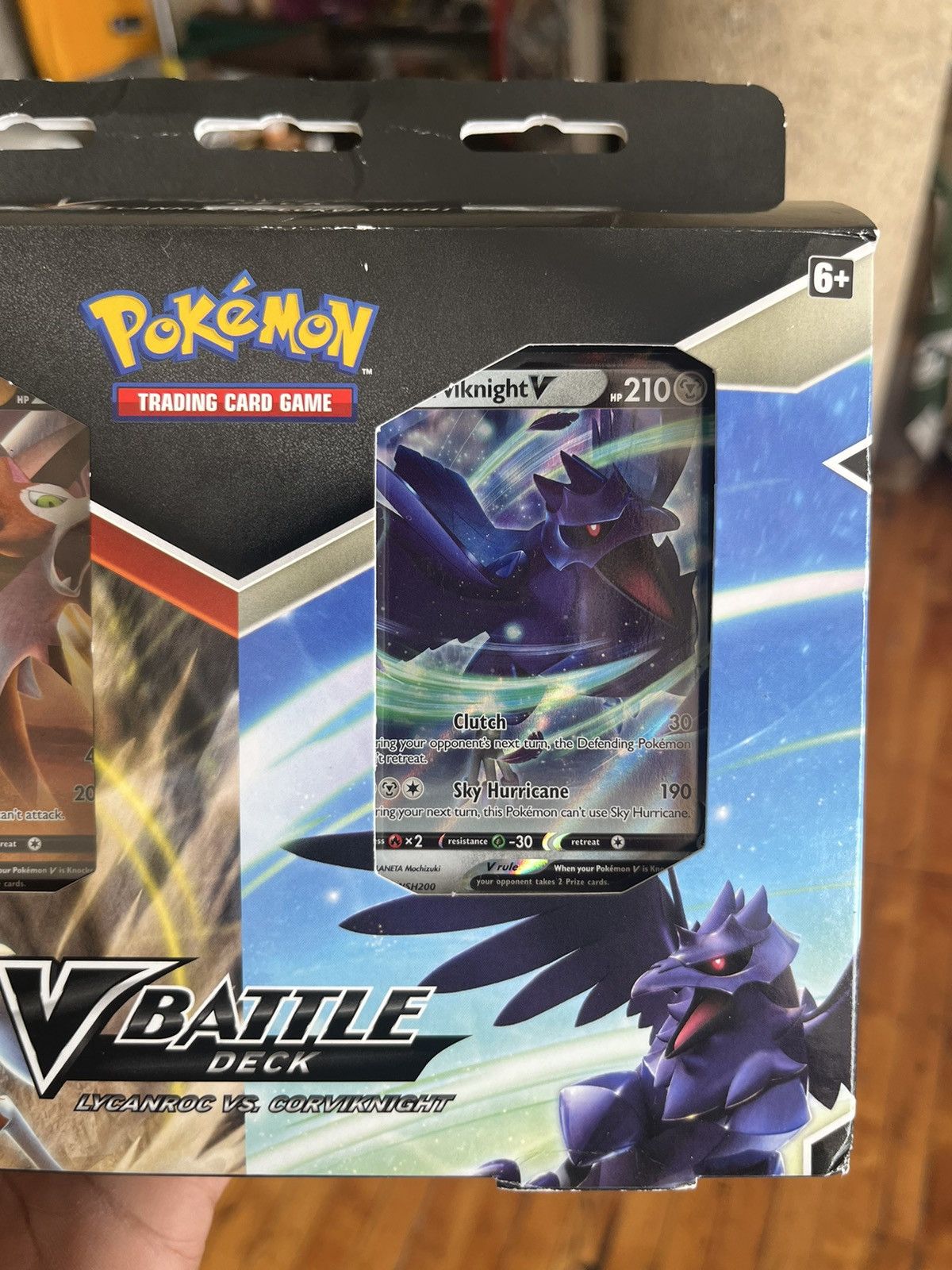 Pokemon Pokémon TCG: V Battle Deck: Lycanroc vs. Corviknight Size ONE SIZE - 8 Thumbnail