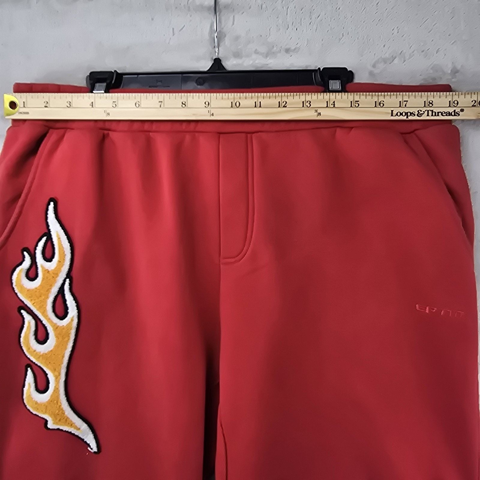 EPTM. EPTM Sweatpants Mens Size XXL Red Flames Streetwear Grunge Size US 38 / EU 54 - 10 Thumbnail