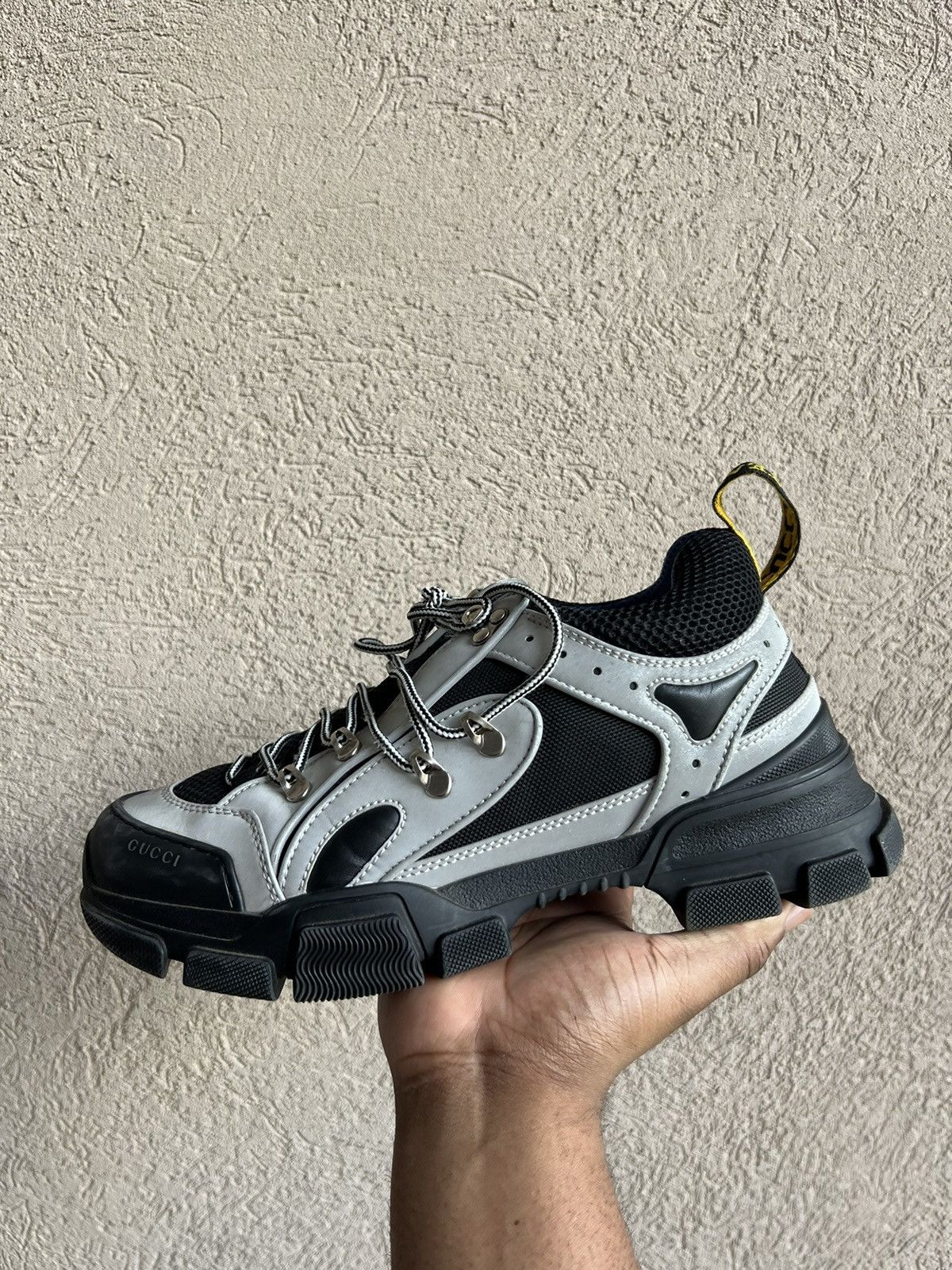 Gucci Gucci Flashtrek SEGA Reflective Grey Size US 9 / EU 42 - 7 Thumbnail