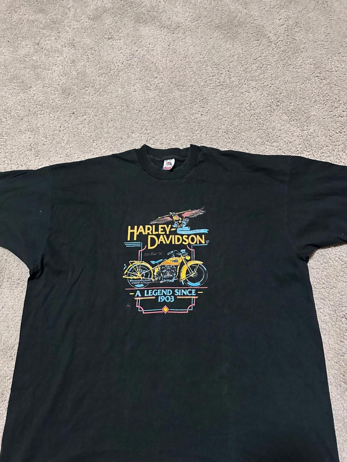 Harley Davidson Vintage Legend Since 1903 Model “74” Harley Davidson USA Size US XXL / EU 58 / 5 - 3 Thumbnail