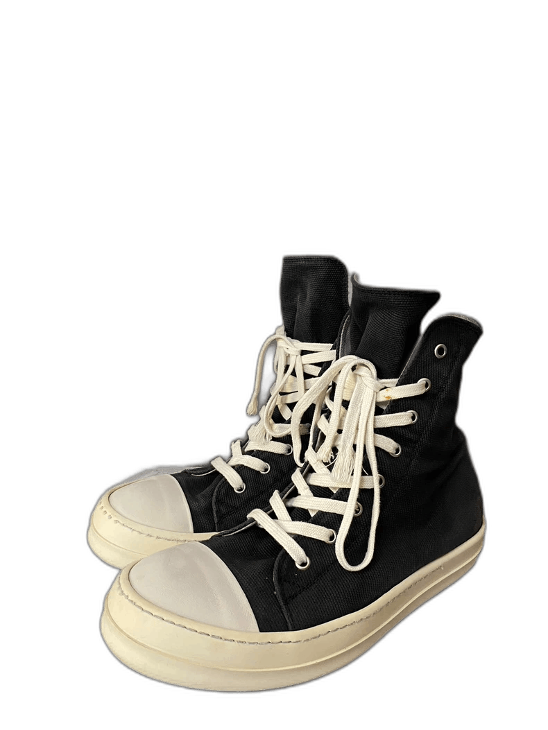 Rick Owens Rick Owens High Top Converse Sneakers Size 42 Size US 9 / EU 42 - 1 Thumbnail