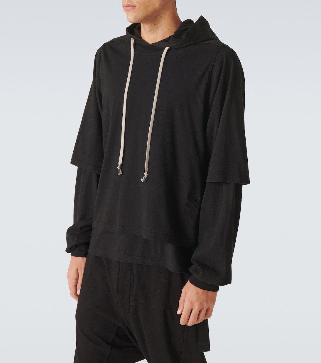Rick Owens × Rick Owens Drkshdw Rick Owens DRKSHDW Hustler Hoodie Size US M / EU 48-50 / 2 - 3 Thumbnail
