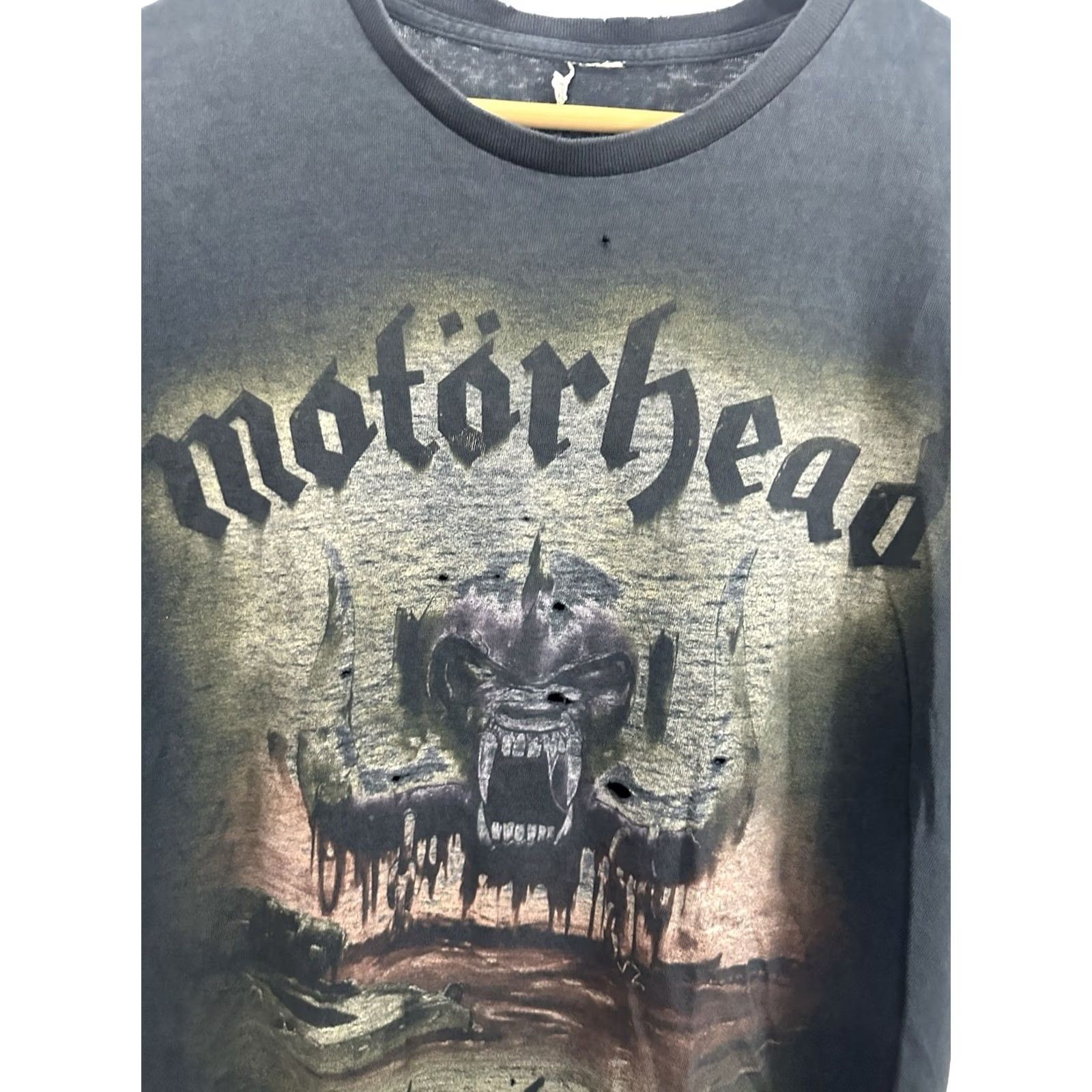Thrasher VTG Motorhead T-Shirt Band XL Black Men Short Sleeve Distressed Thrashed Concert 90s Size US XL / EU 56 / 4 - 3 Thumbnail