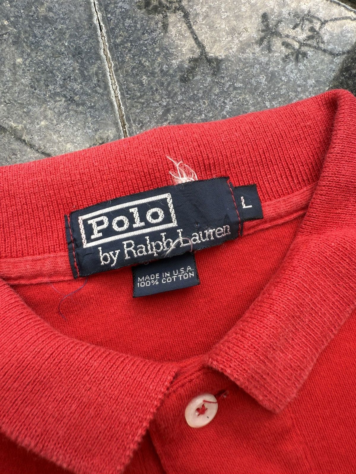 Polo Ralph Lauren 90’s POLO RARE LOGO Y2K RETRO ITALIAN CASUAL POLO TSHIRT TEE Size US L / EU 52-54 / 3 - 5 Thumbnail