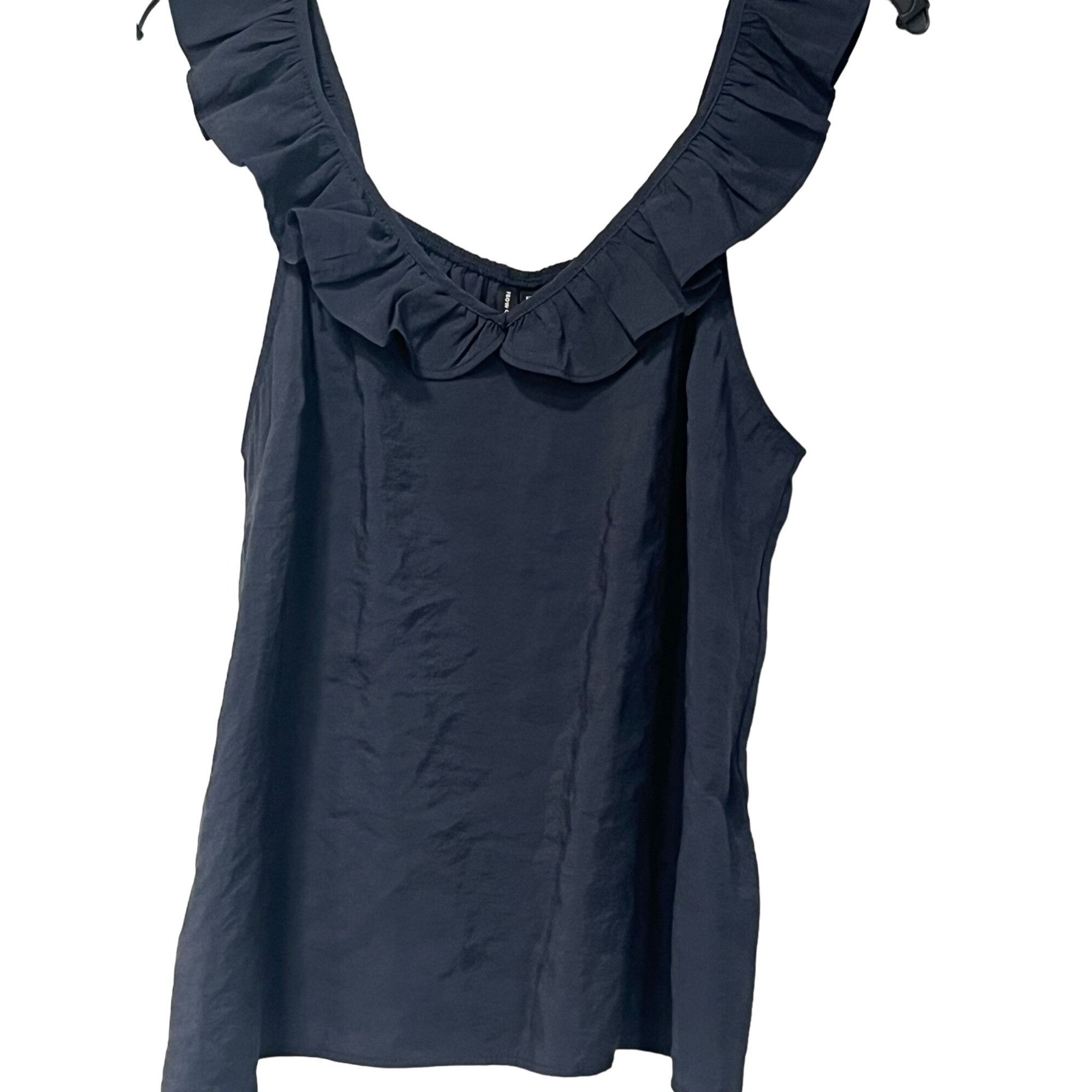 Other Vero Moda Ruffle Neck Detail Cami Top, Navy Blazer, Sz. S Size S / US 4 / IT 40 - 10 Thumbnail