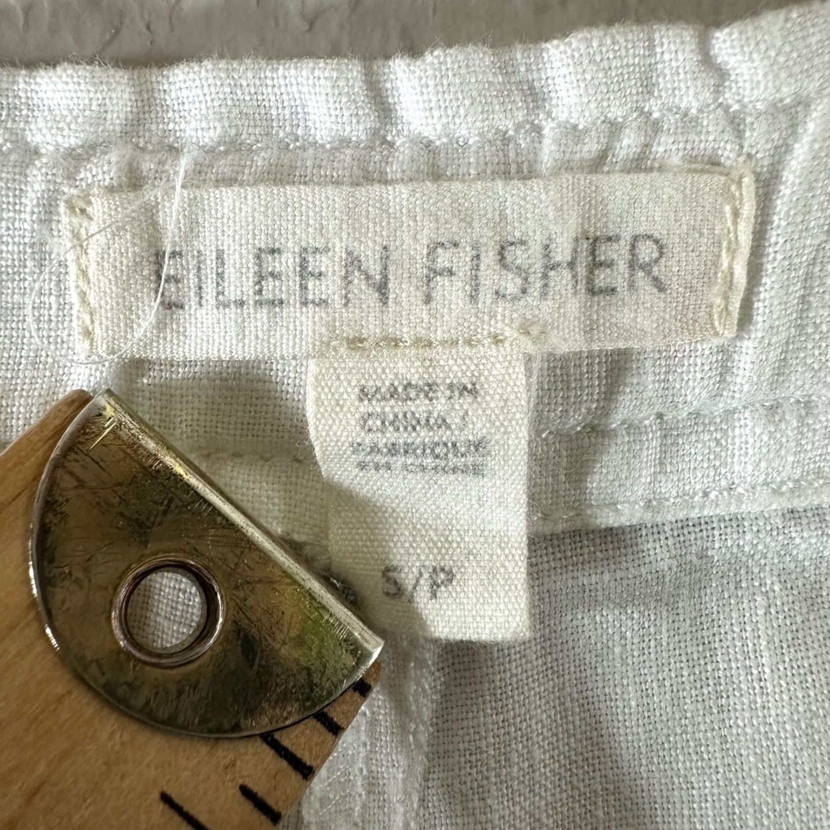 Eileen Fisher VINTAGE No Size 28" / US 6 / IT 42 - 2 Thumbnail