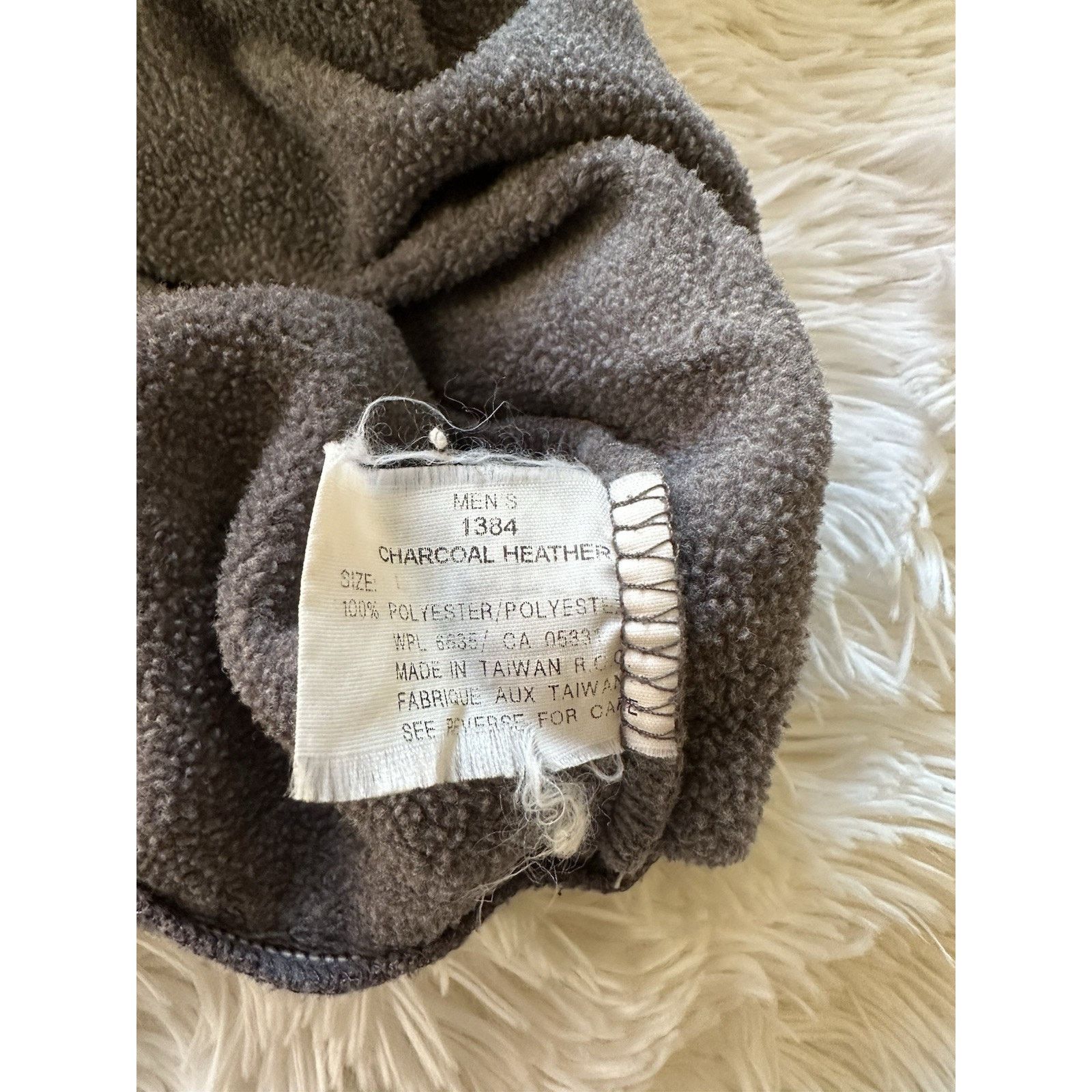 Woolrich Woolen Mills Woolrich Men’s Fleece Vest Charcoal Gray Vintage Y2K L Size US L / EU 52-54 / 3 - 4 Thumbnail