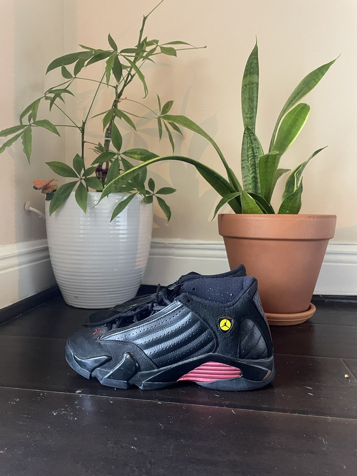 image of Nike 2011 Air Jordan 14 Retro 'last Shot' Shoes in Black, Men's (Size 7)