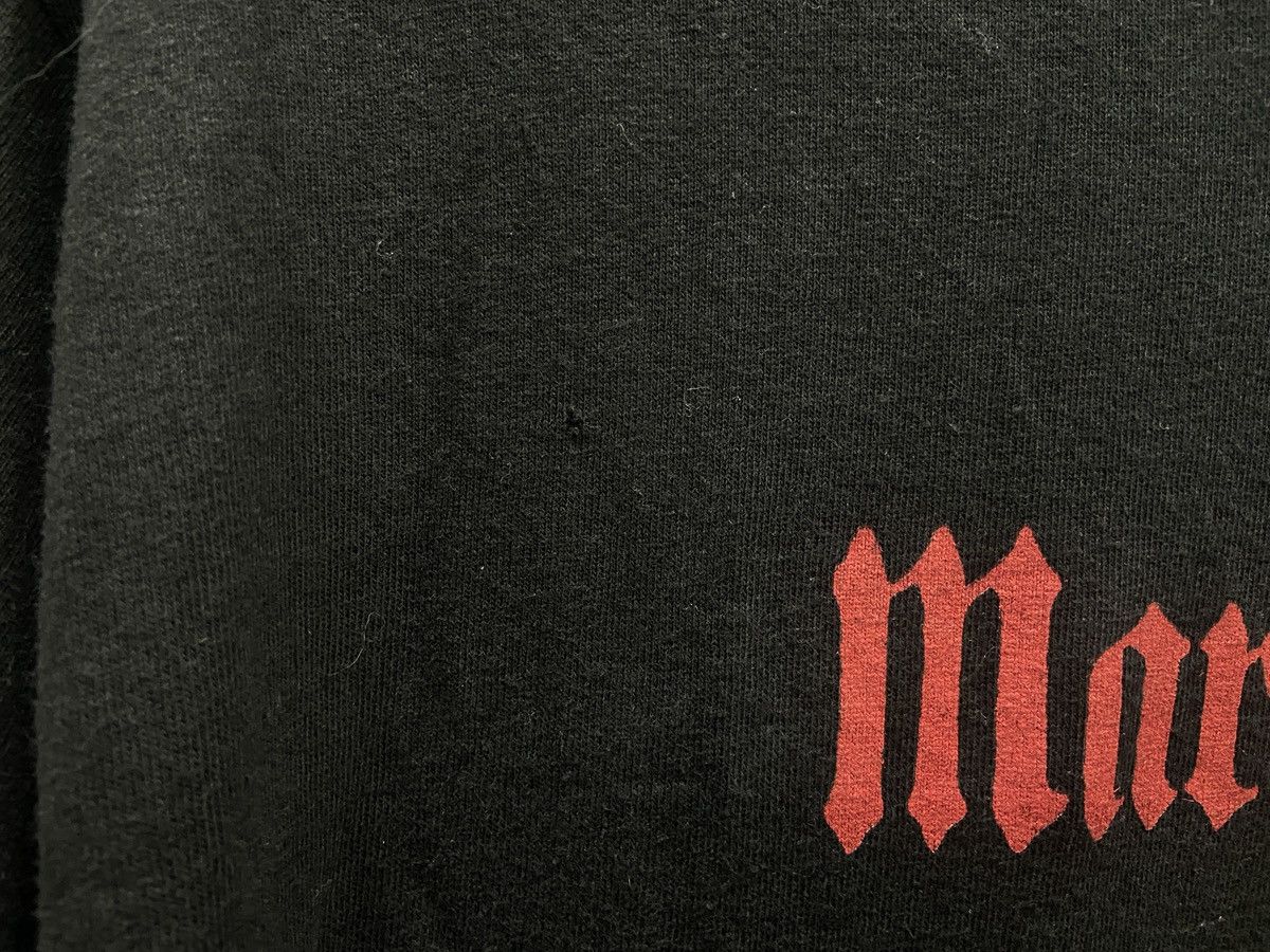 Band Tees × Vintage Vintage 90s 00s MARILYN MANSON Giant Industrial Tour TShirt Size US L / EU 52-54 / 3 - 5 Thumbnail