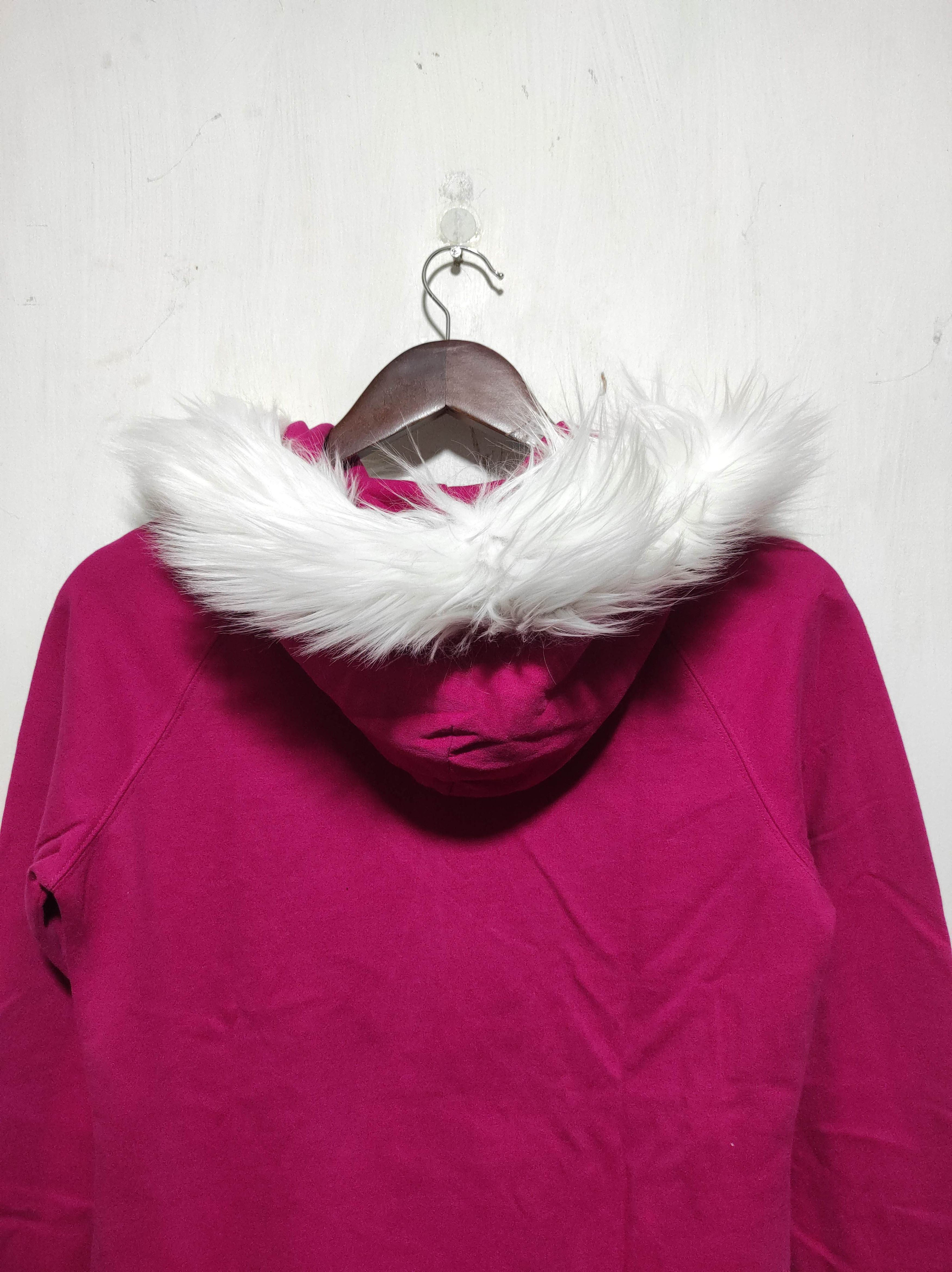 Gap GAP Pink Zip Fur Hoodie IfSixWasNine LGB style Size XS / US 0-2 / IT 36-38 - 12 Thumbnail