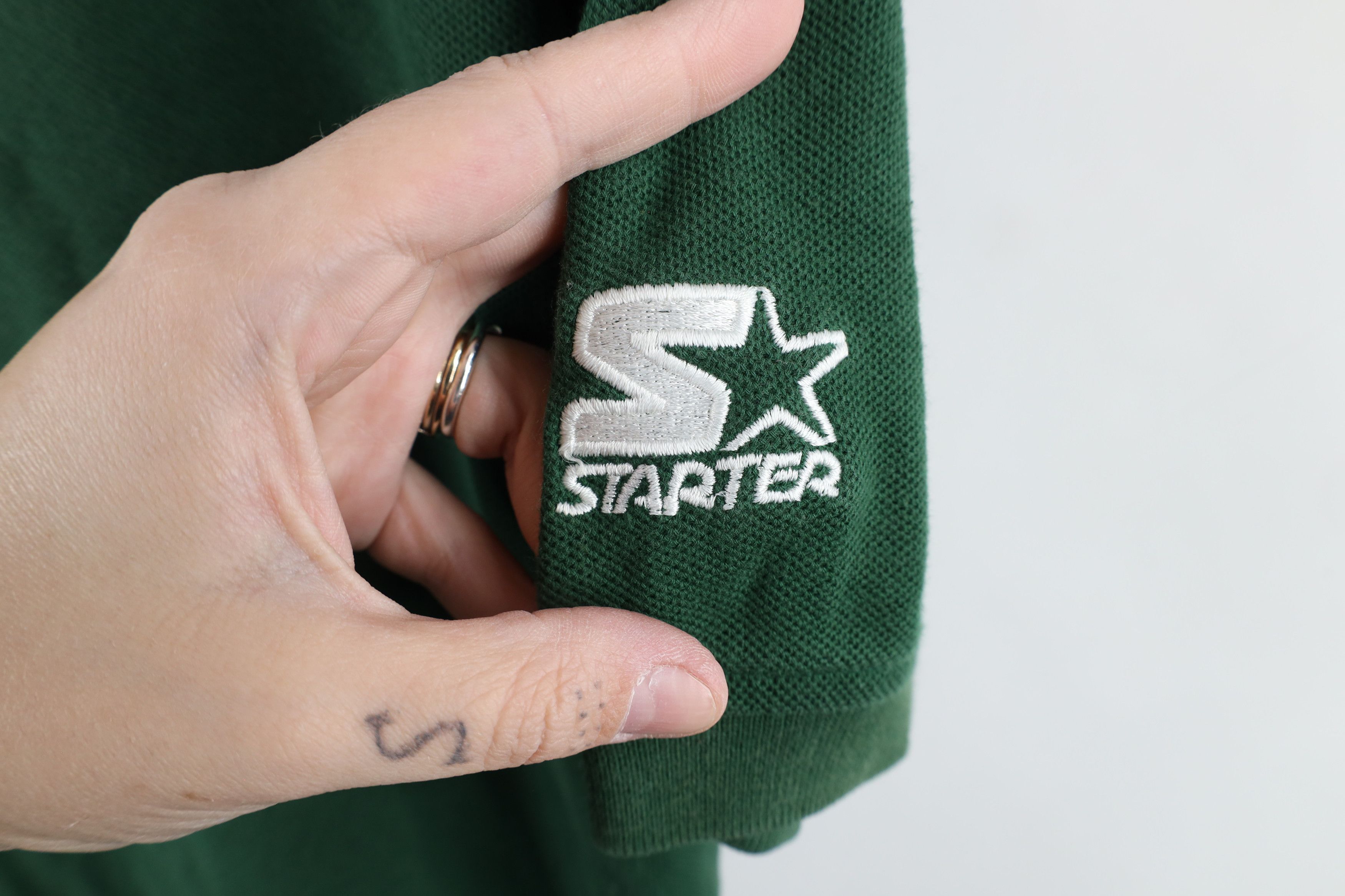 Starter × Vintage Vintage 90s Starter Pro Line Green Bay Packers Football Polo Size US L / EU 52-54 / 3 - 4 Thumbnail